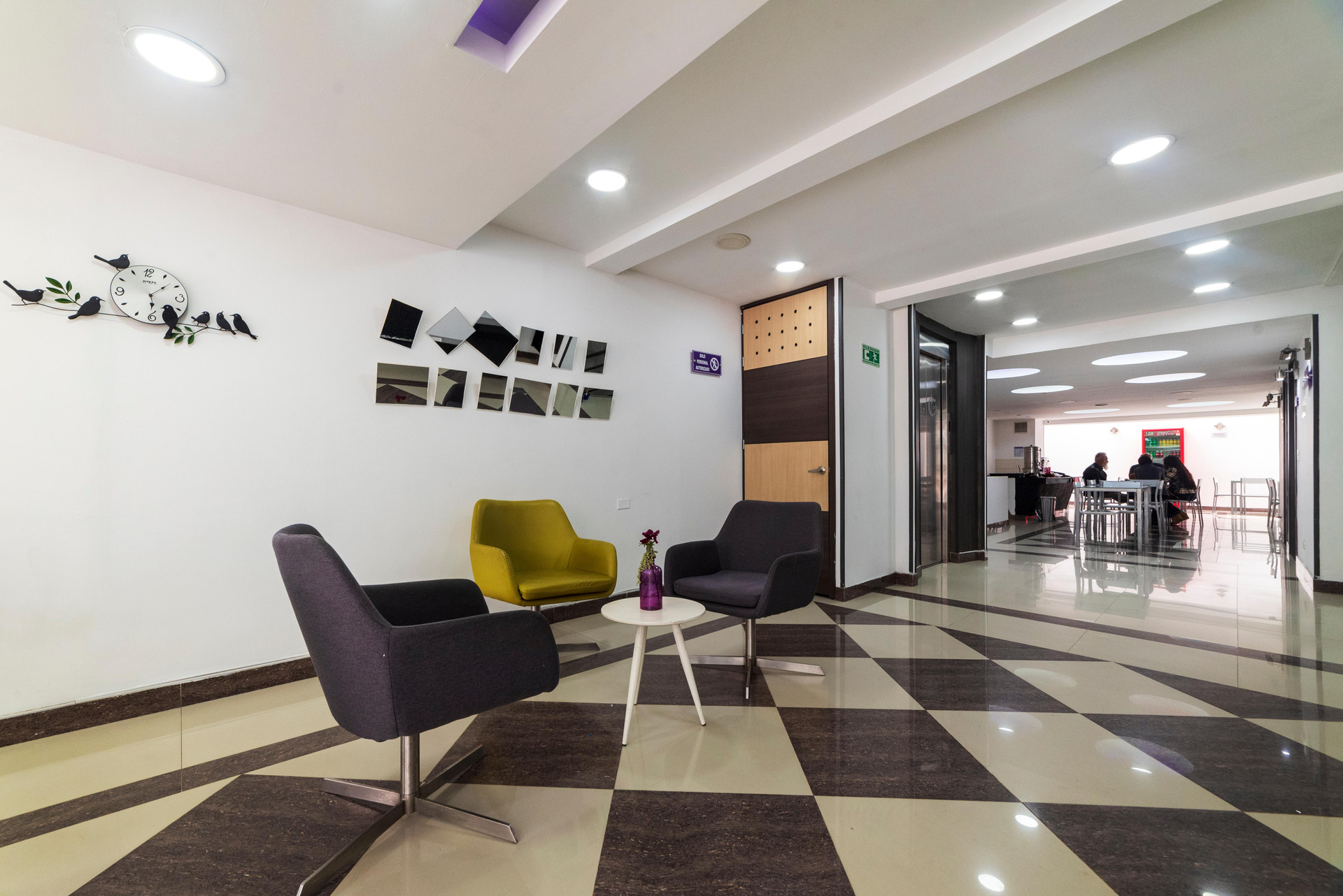 Vista Lobby Expo Hotel Ferial