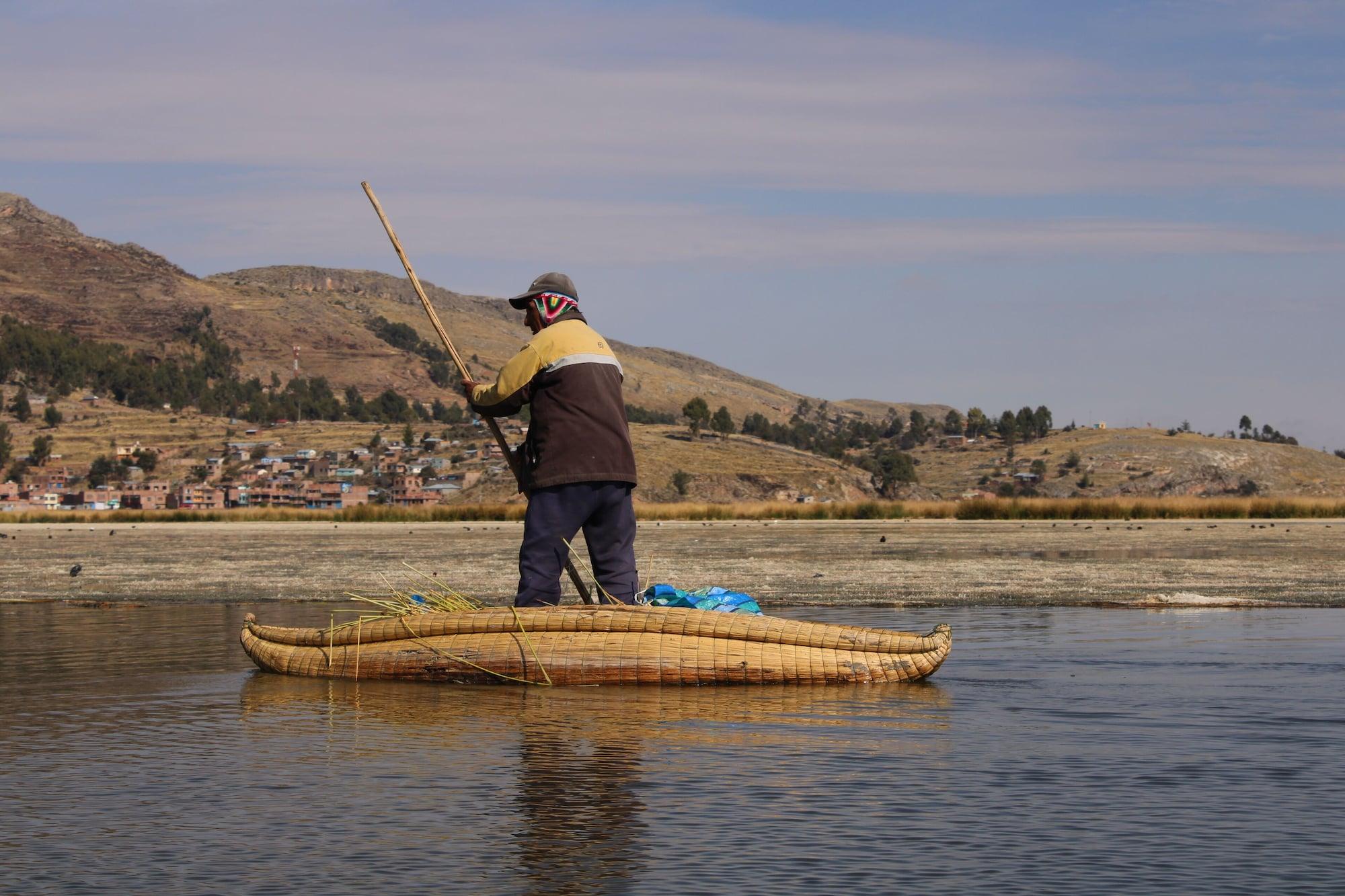 Vista Exterior Titicaca Floating Lodge