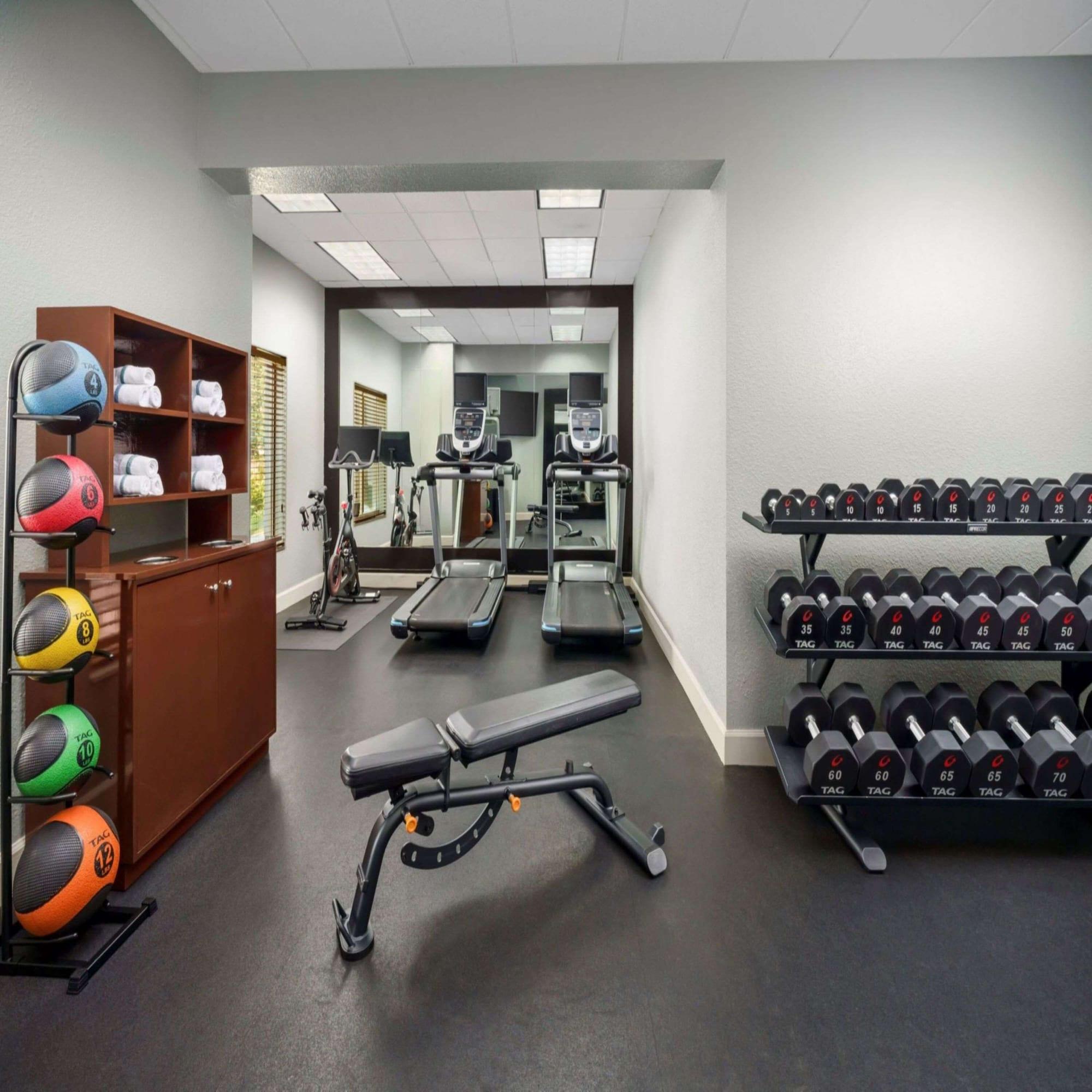 Gimnasio Homewood Suites by Hilton Miami-Airport/Blue Lagoon