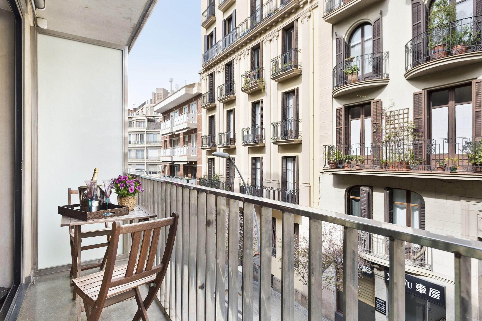 Vista do lobby My Space Barcelona Executive Apartments Center
