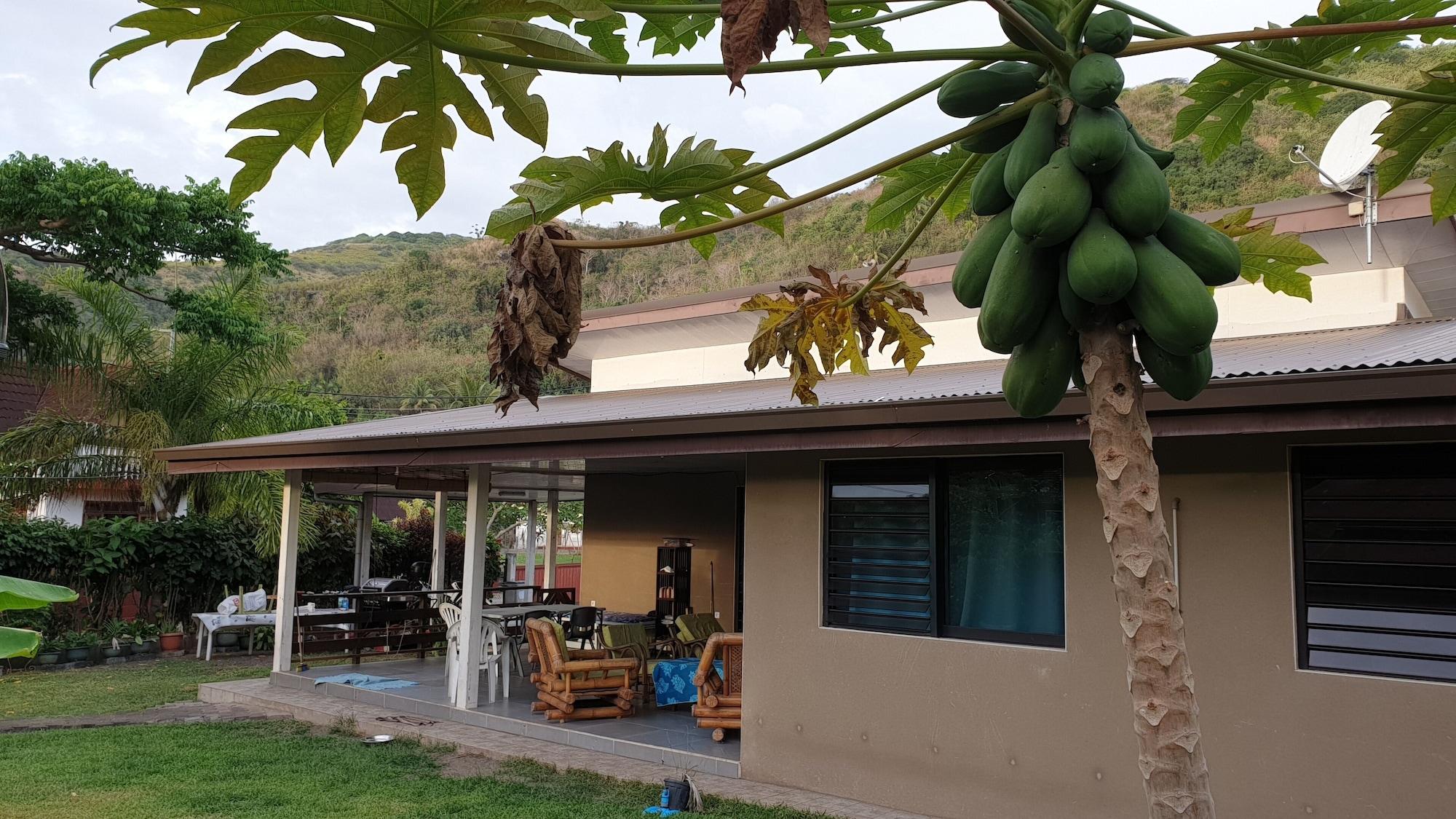 Vista Exterior Marama Lodge Tahiti