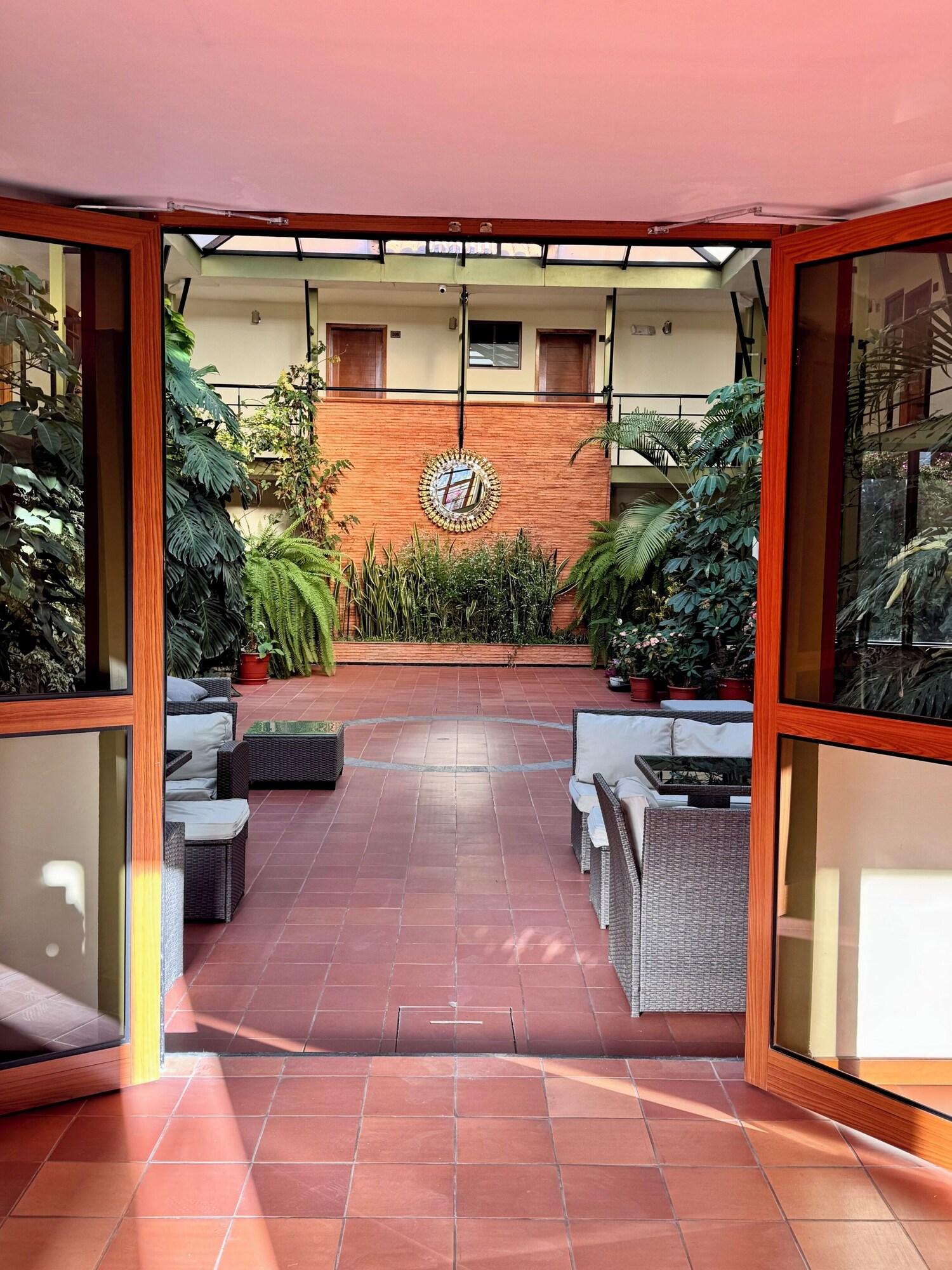 Vista Lobby Sol Natura Hotel