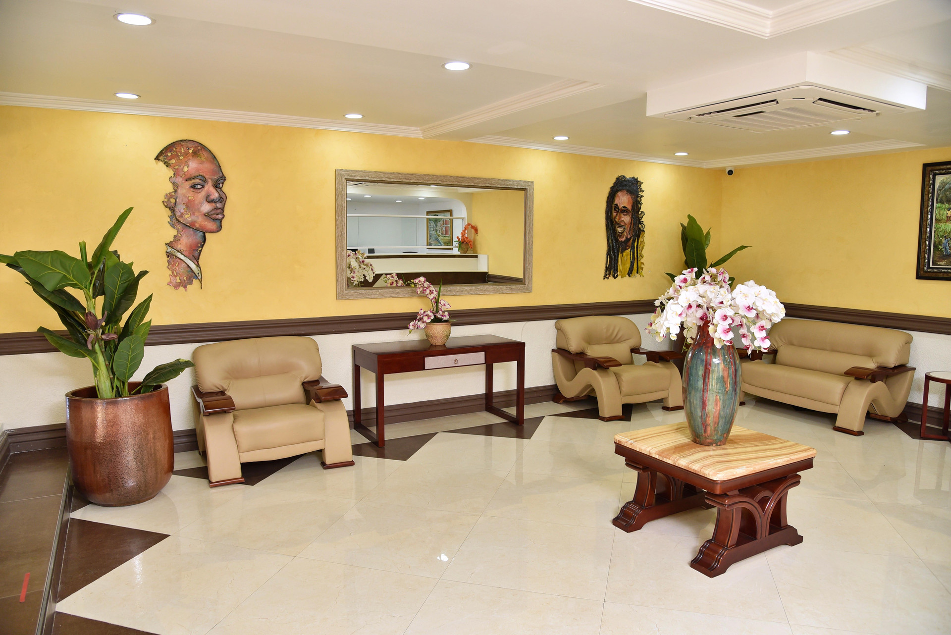 Vista Lobby Hotel Grand A View