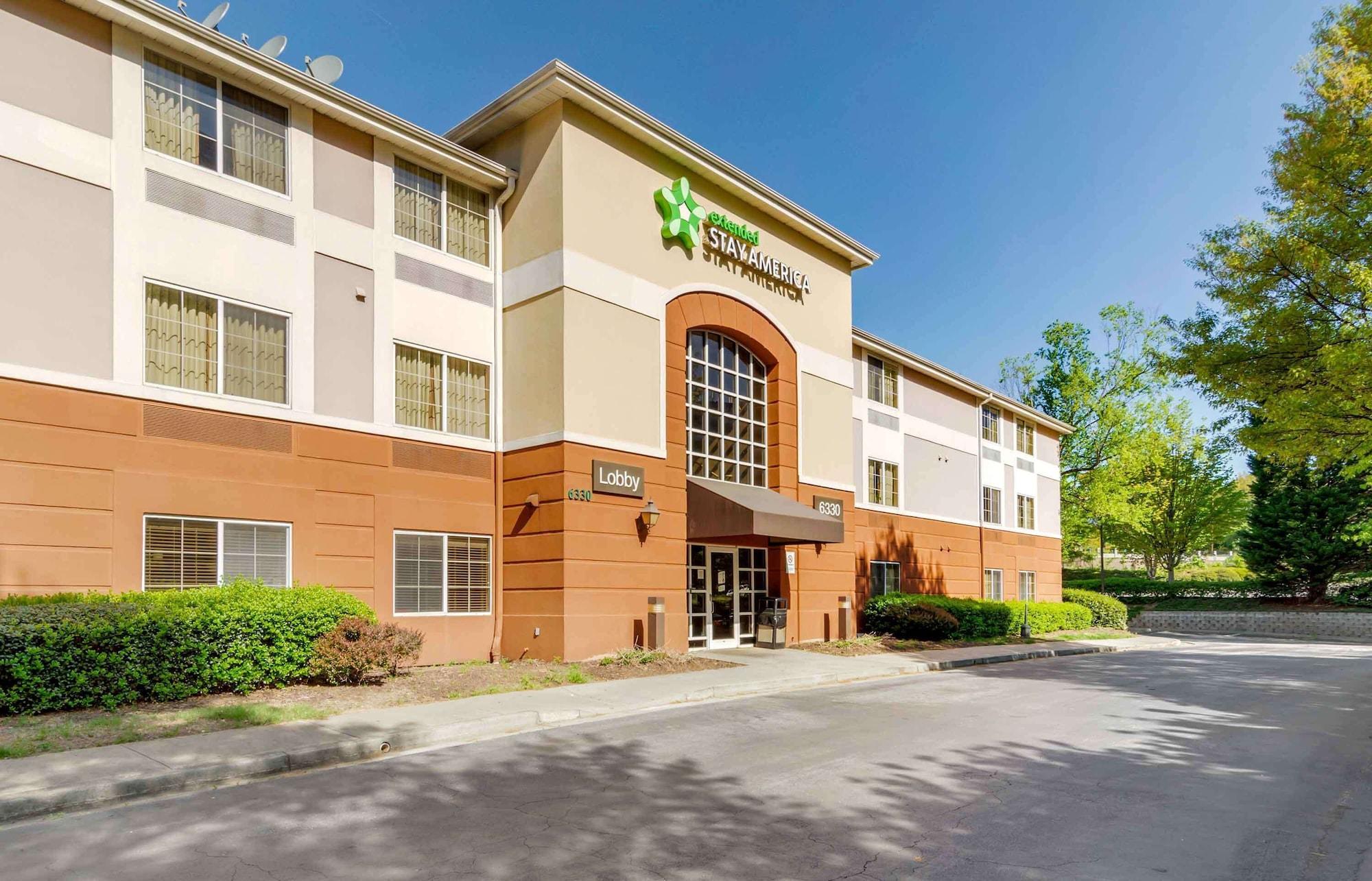Vista Exterior Extended Stay America Select Suites Atlanta Perimeter Peacht