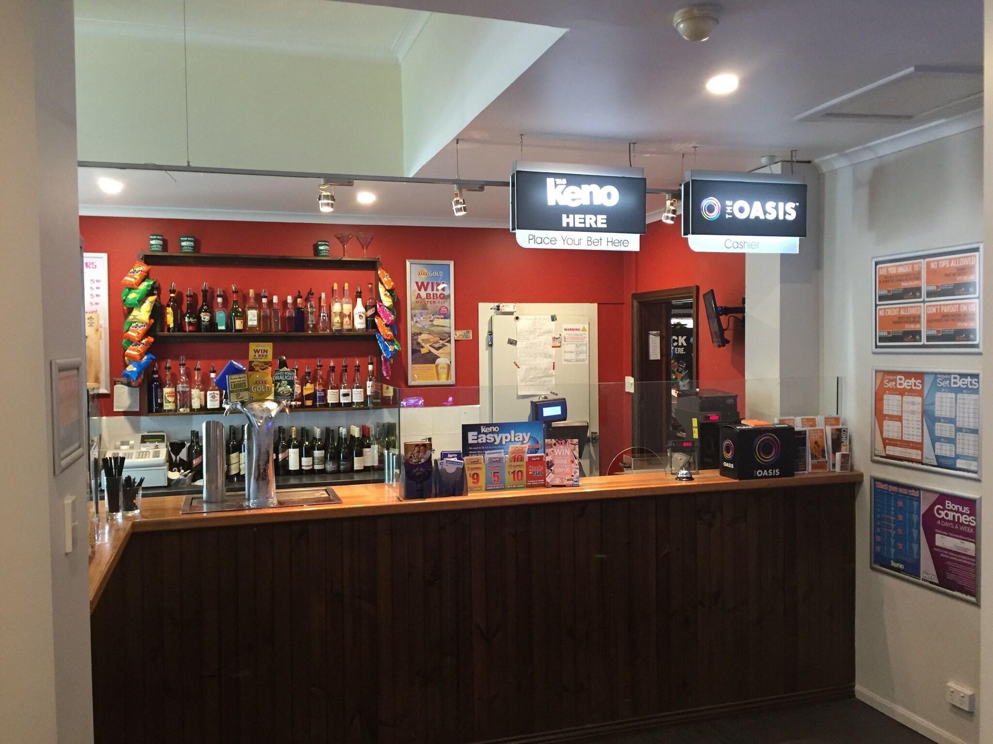 Bar/Salón The Wharf Hotel Wynyard