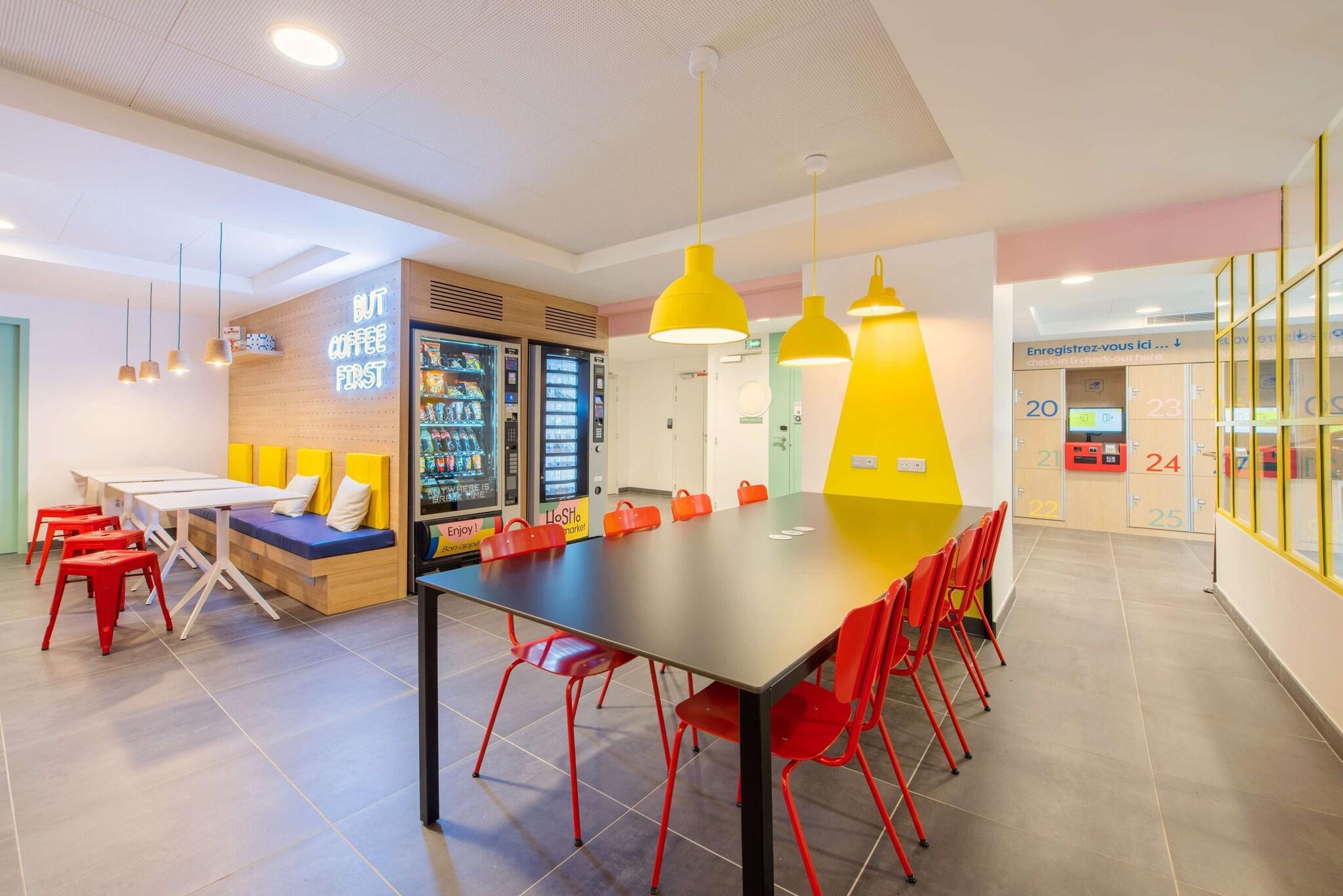 Vista Lobby Hostel HOSHO Paris Sud Porte d'Italie