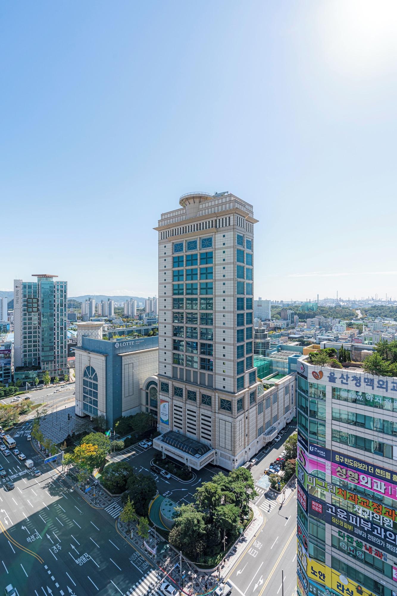 Vista Exterior Lotte Hotel Ulsan