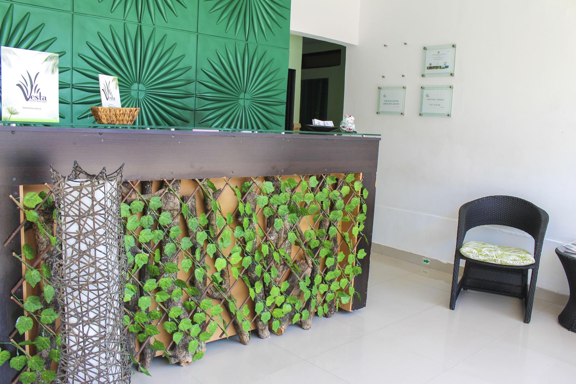 Vista Lobby Vesta Hotel Boutique Neiva INN SAS