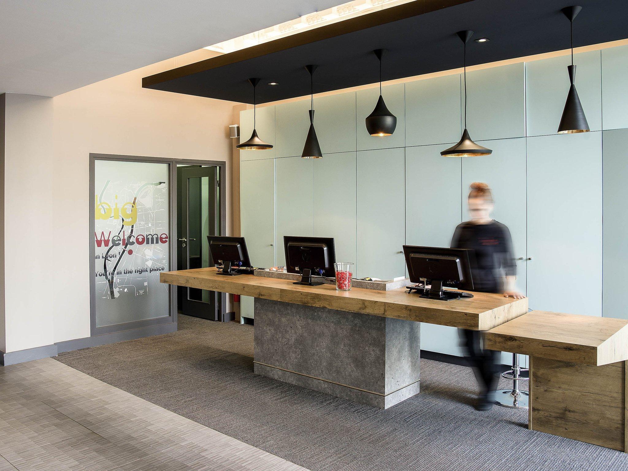 Vista Lobby ibis Lyon Centre Perrache