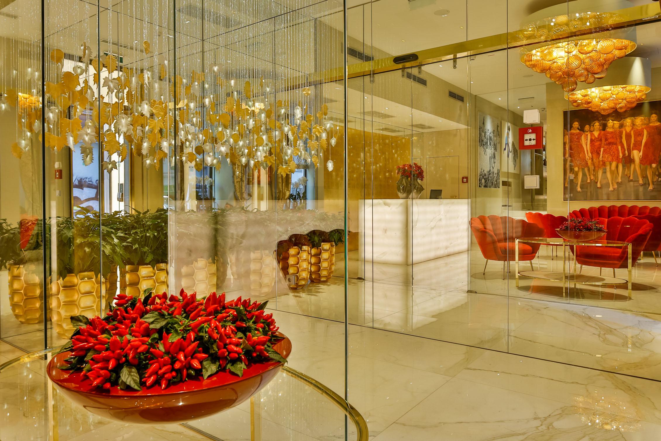 Vista Lobby Boutiquehotel Das Tyrol