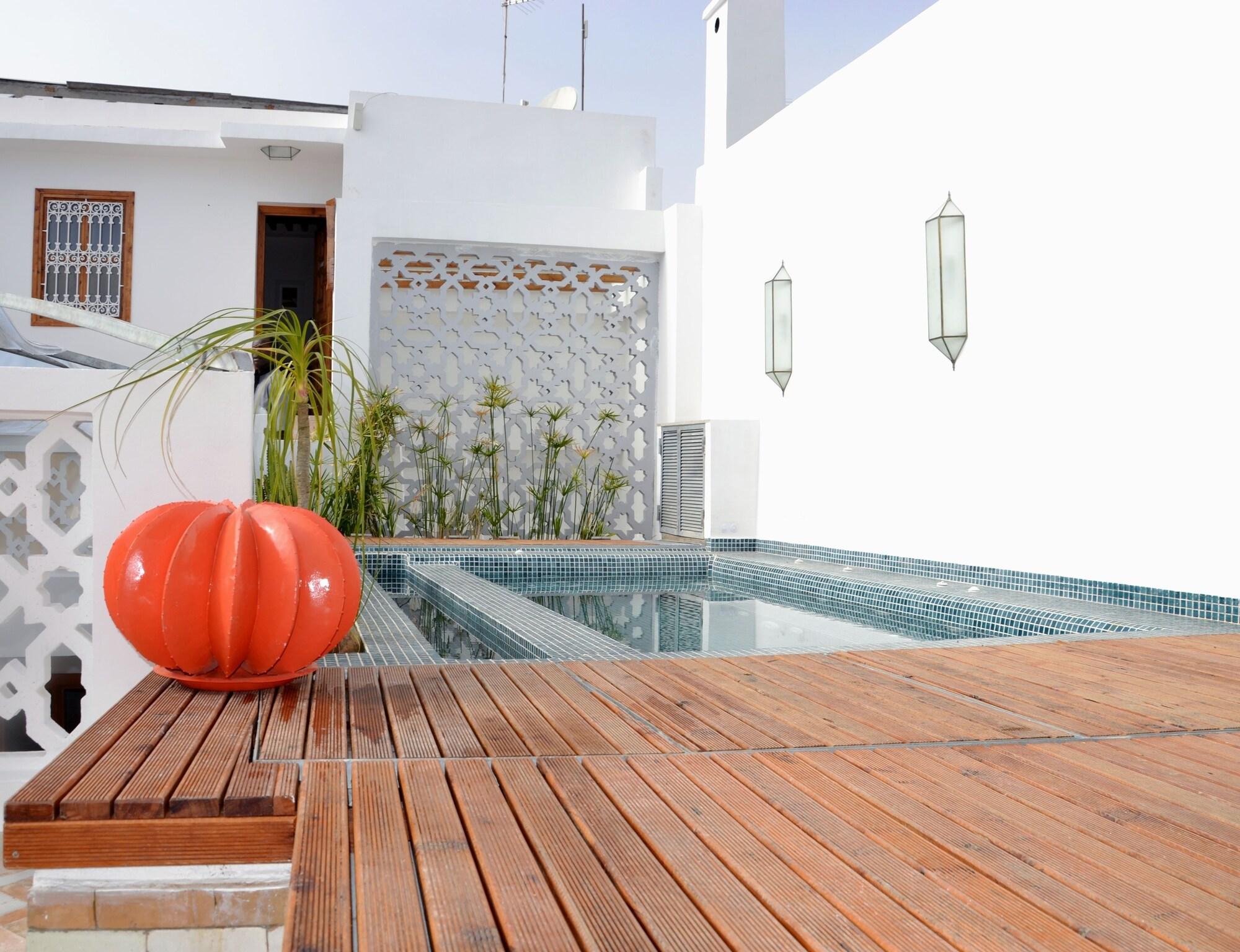 Vista Piscina Riad Dar Dar
