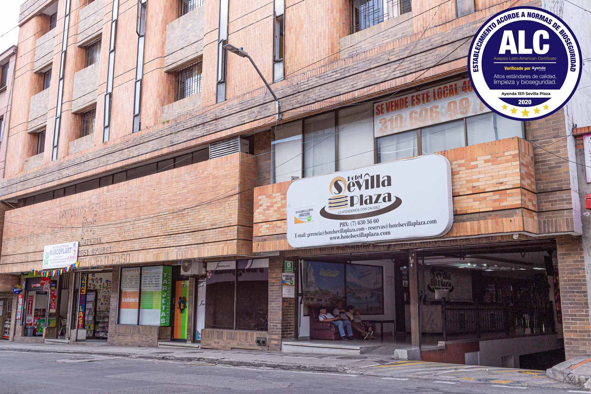 Vista Exterior Sevilla Plaza