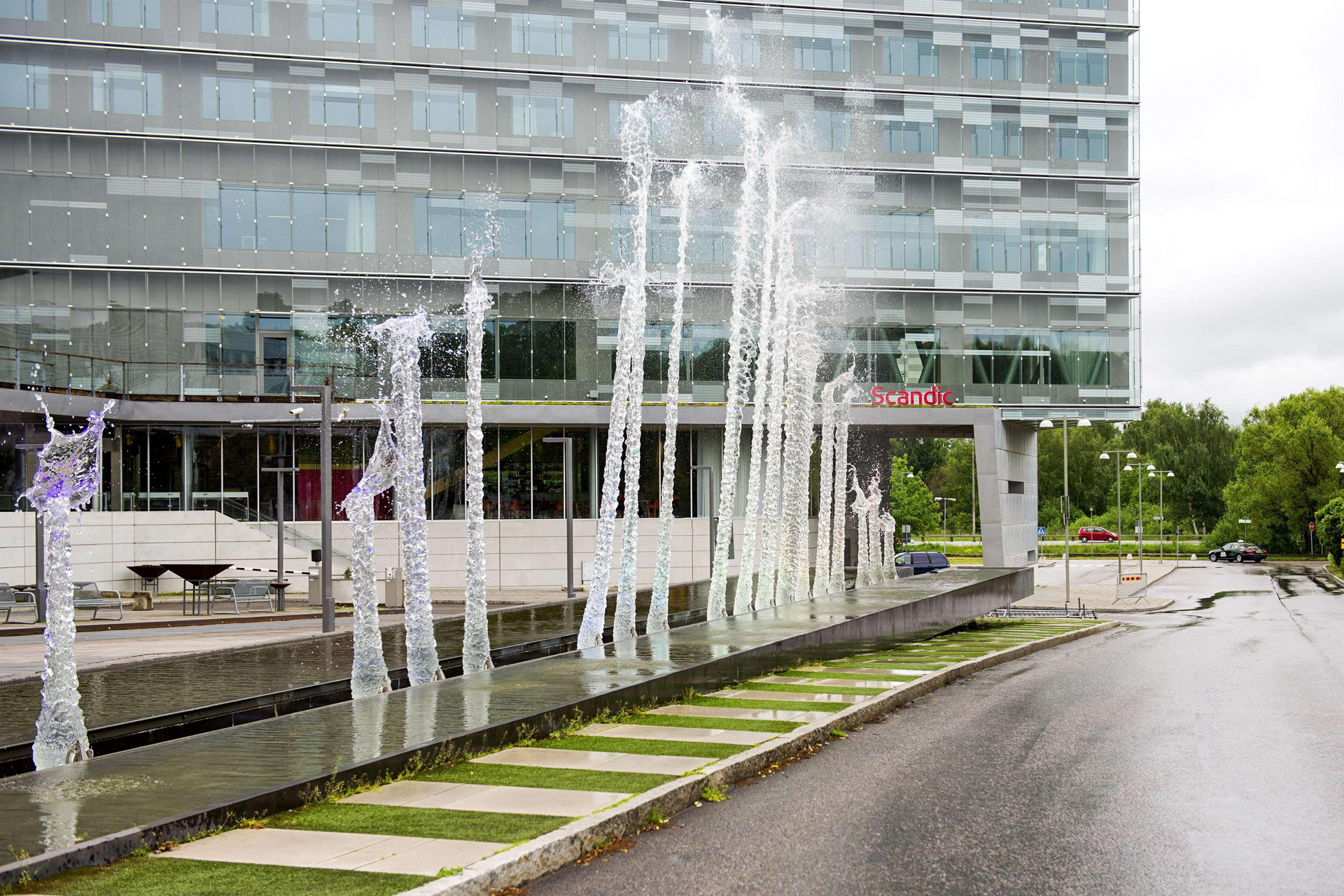 Vista Exterior Scandic Talk Hotel