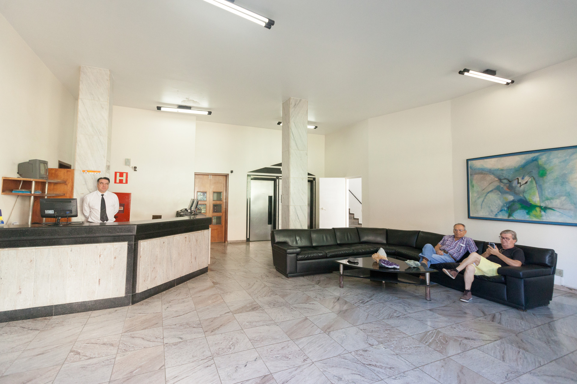 Vista Lobby Nobre Hotel