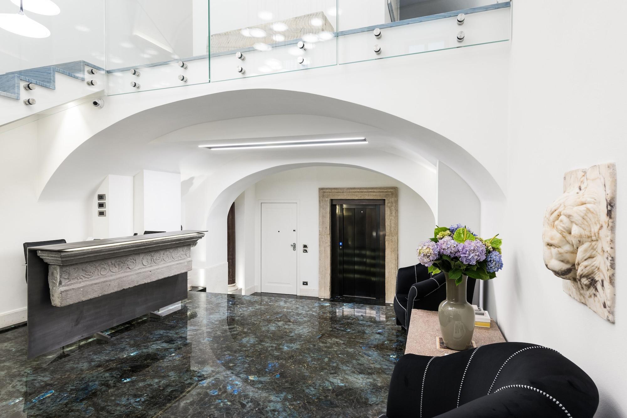 Vista Lobby Palazzo delle Pietre Luxury Apartments