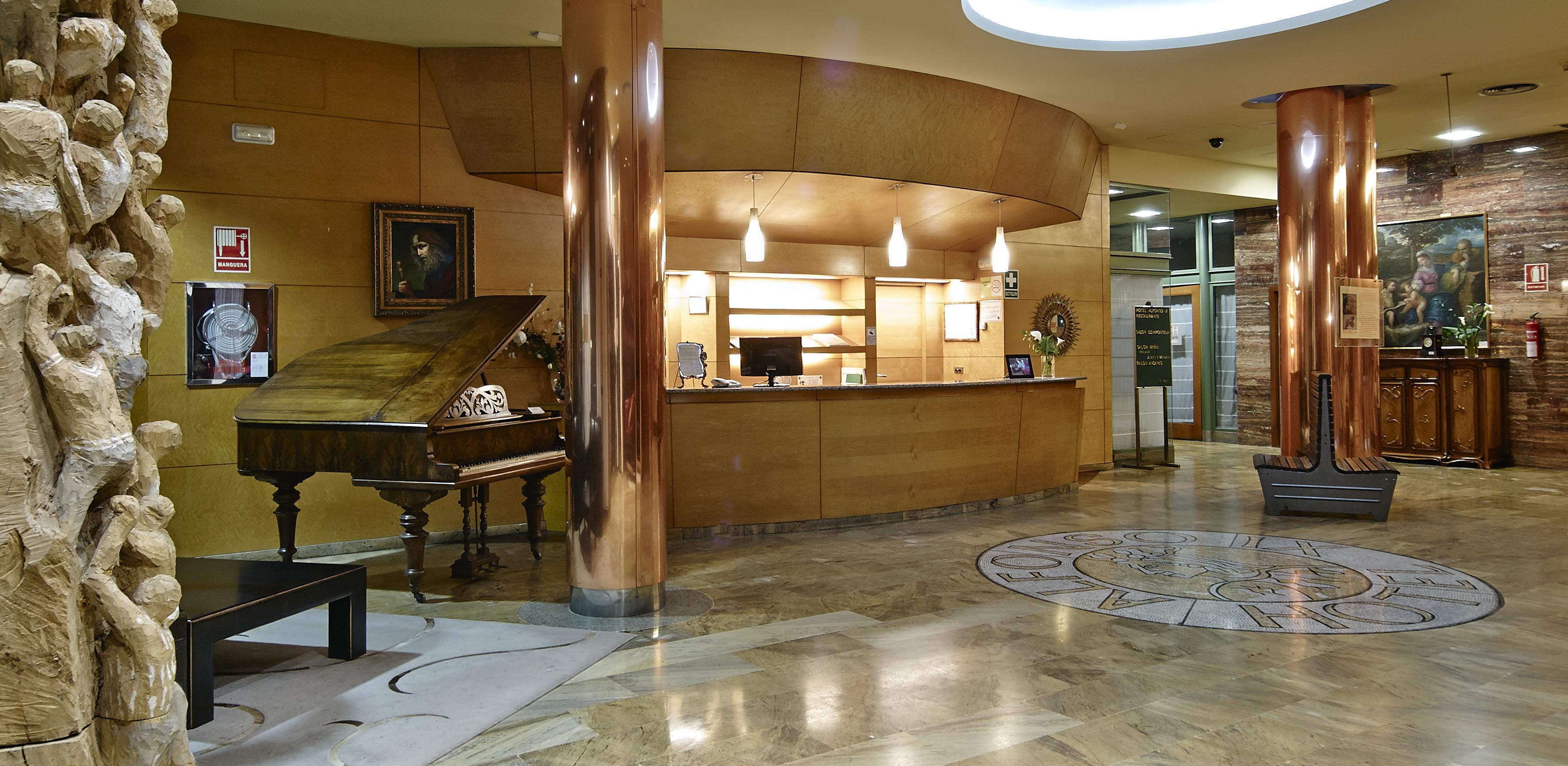 Vista Lobby Hotel Alfonso IX