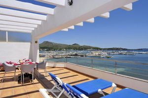 Alquiler Vacacional - Beautiful apartment with spectacular views to the bay of Puerto Pollensa