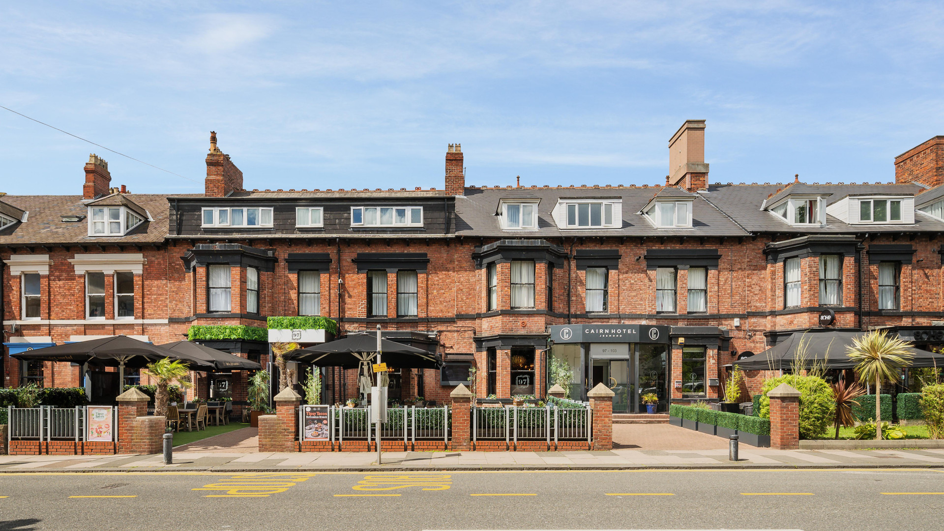 Vista Exterior Cairn Hotel Newcastle