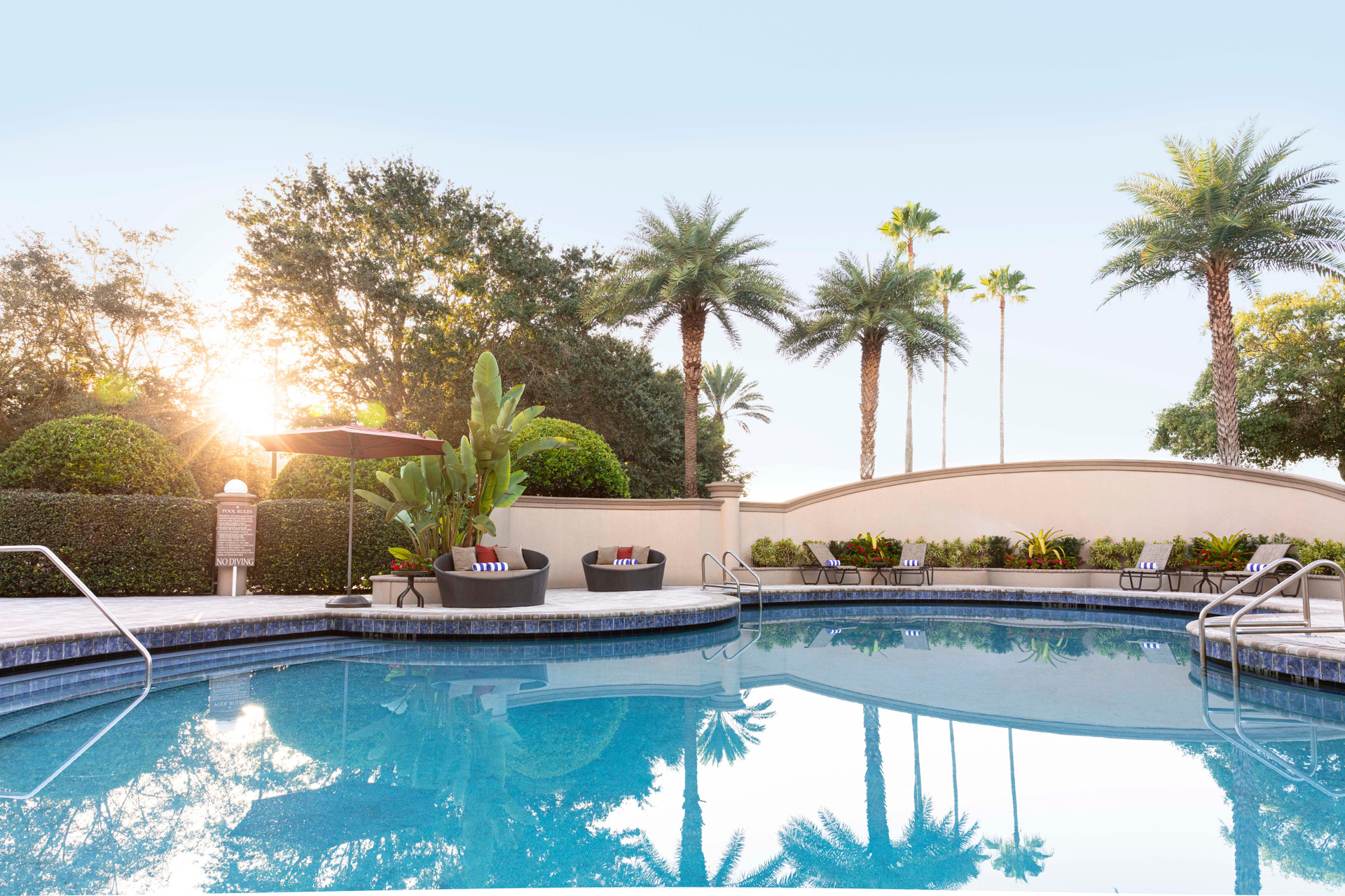 Vista Piscina Buena Vista Suites Orlando