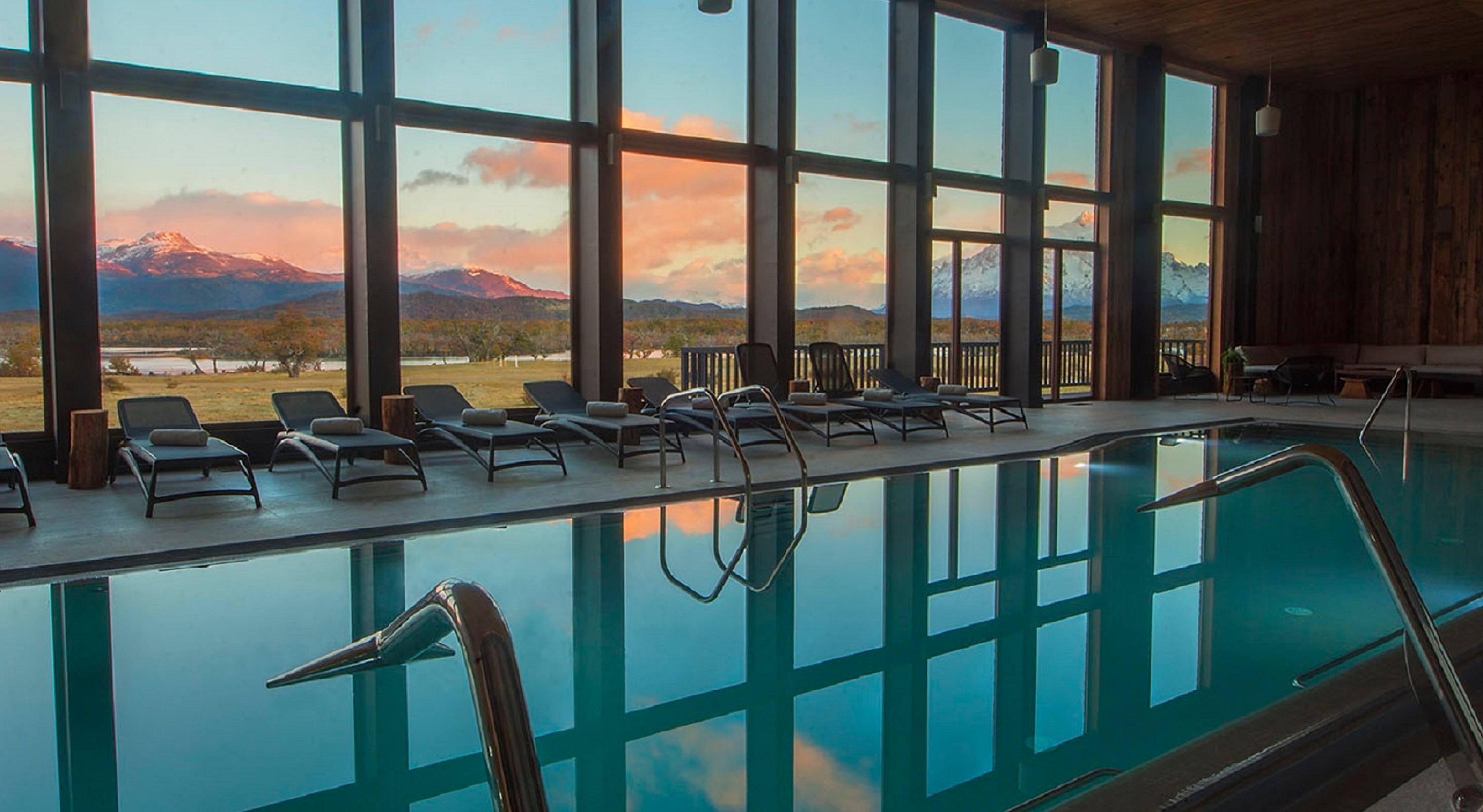 Vista Piscina Rio Serrano Hotel + Spa