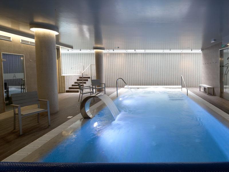 Vista Piscina U-Hotel Spa Ciudad de Astorga
