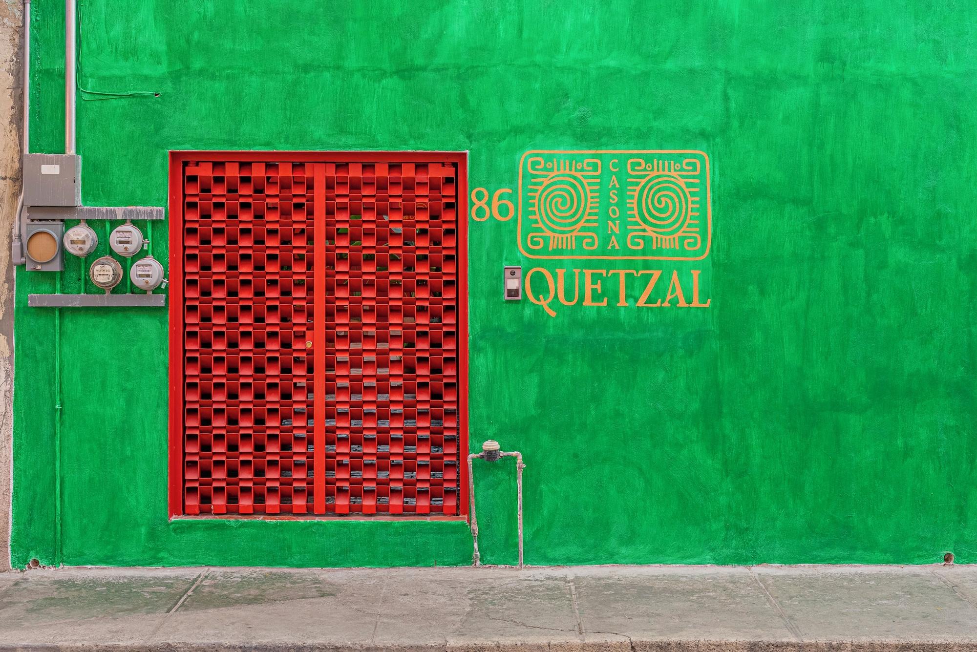 Vista Exterior Casona Quetzal