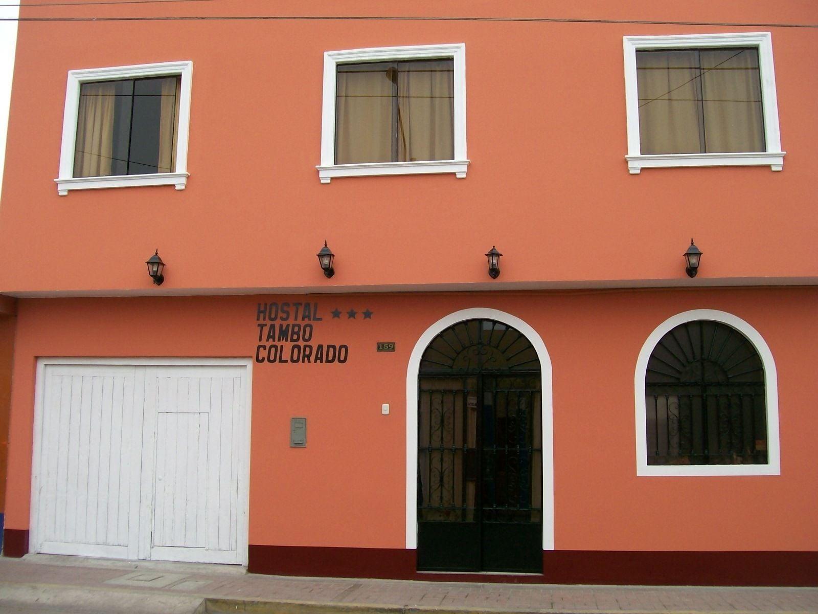 Vista Exterior Hostal Tambo Colorado