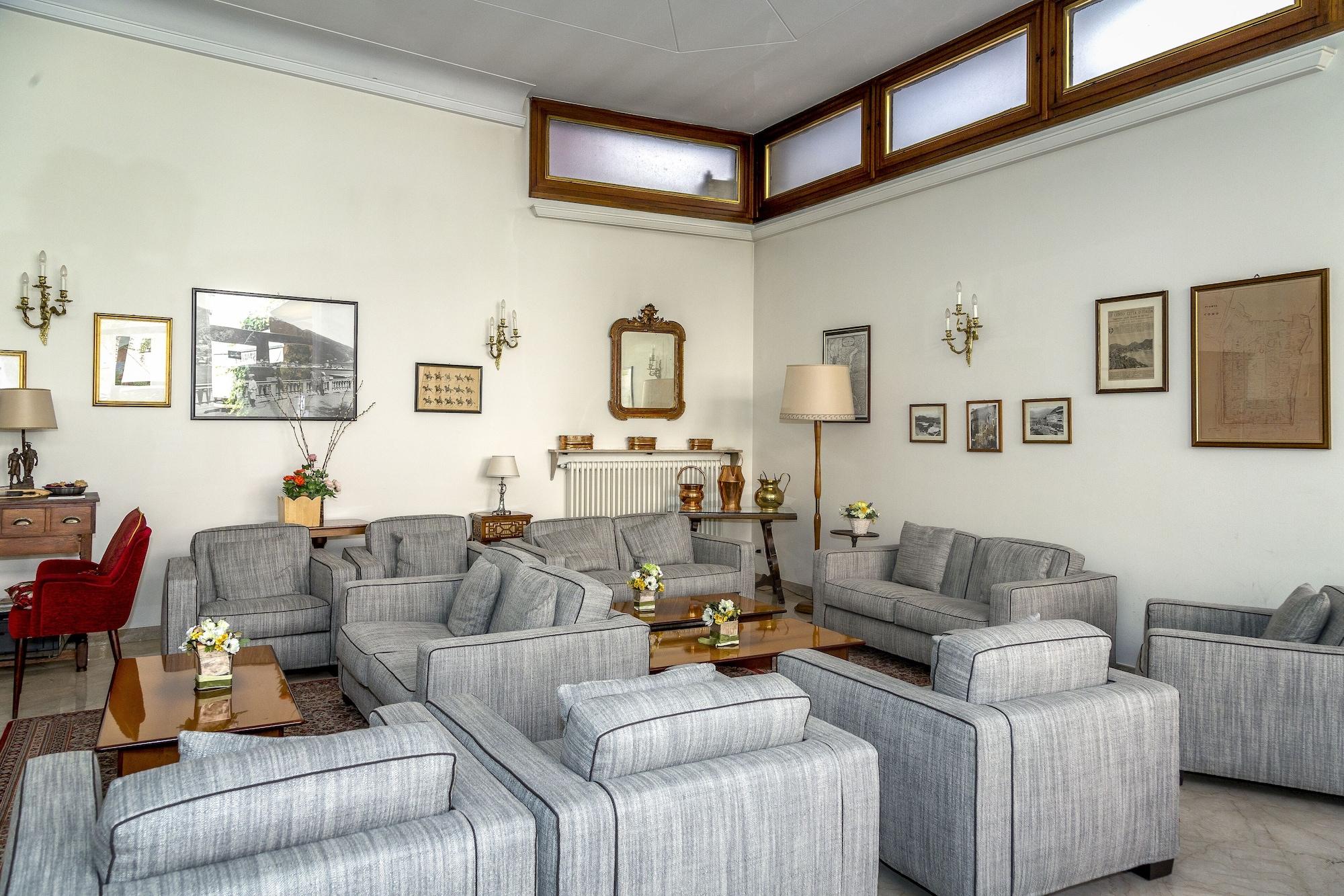 Vista Lobby Albergo Ristorante Tre Re