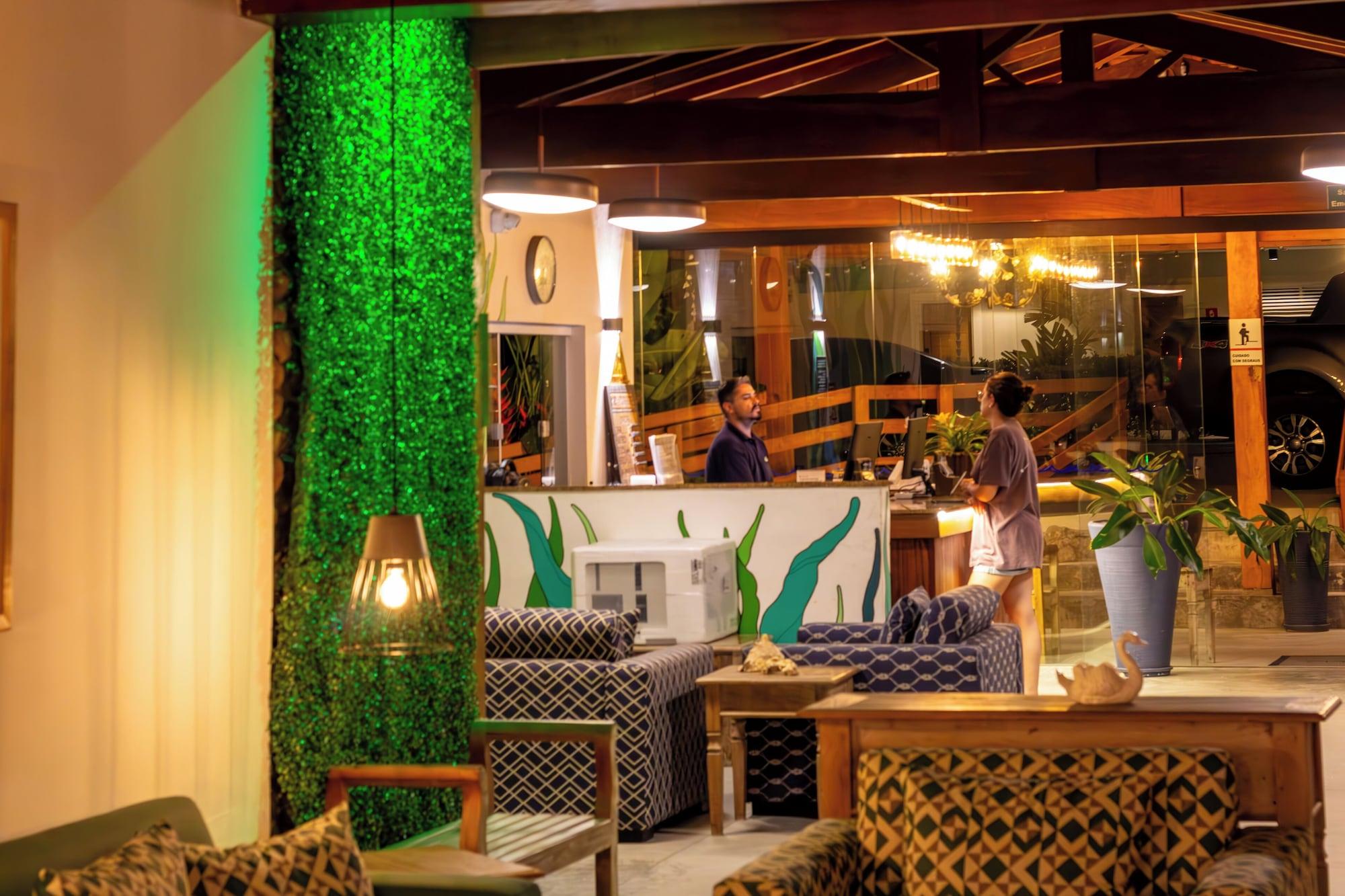 Vista Lobby MAR E PRAIA HOTEL
