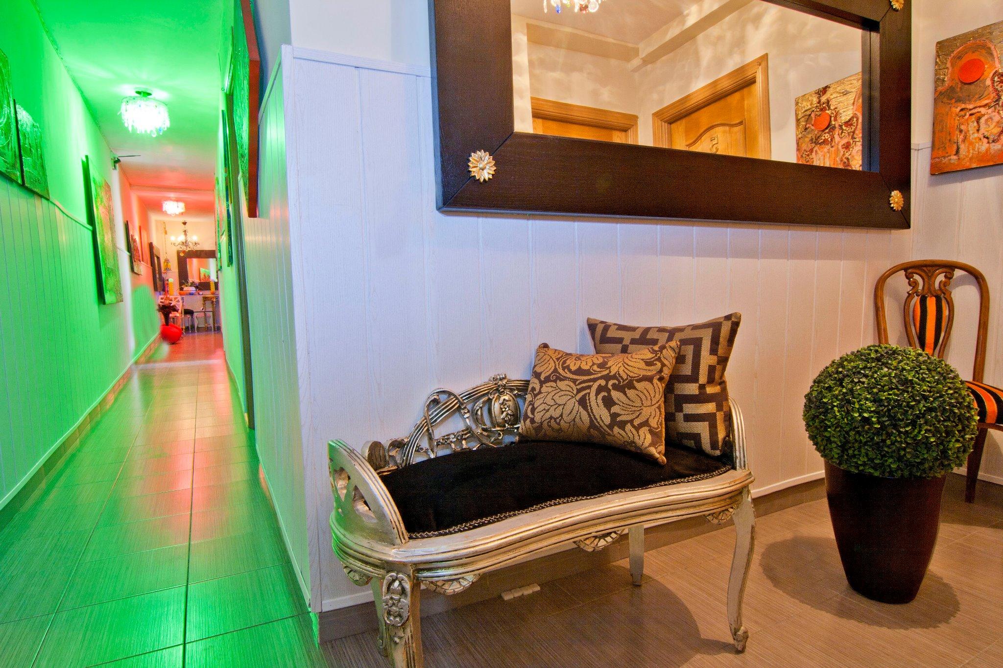 Vista Lobby Hostal Oxum