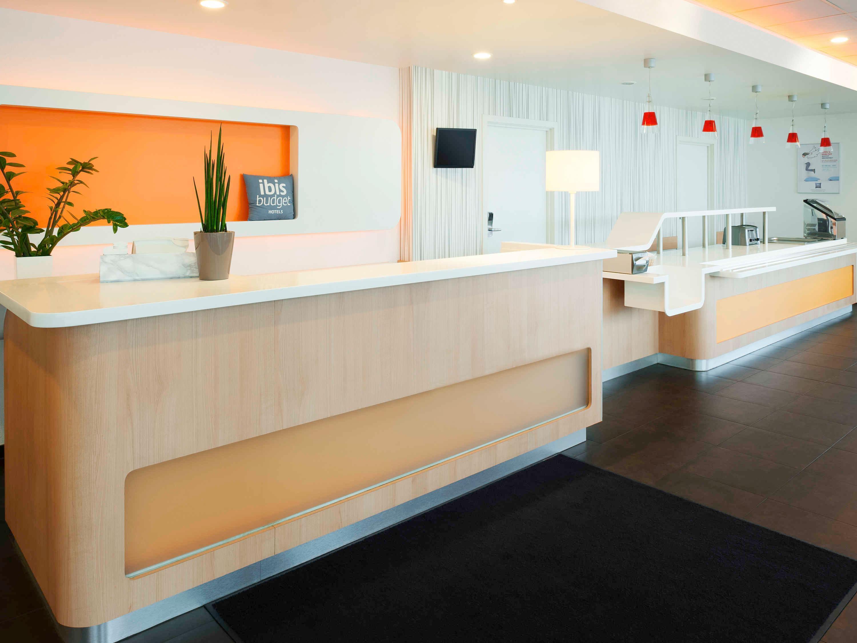 Vista Lobby ibis budget Brussels South Ruisbroek