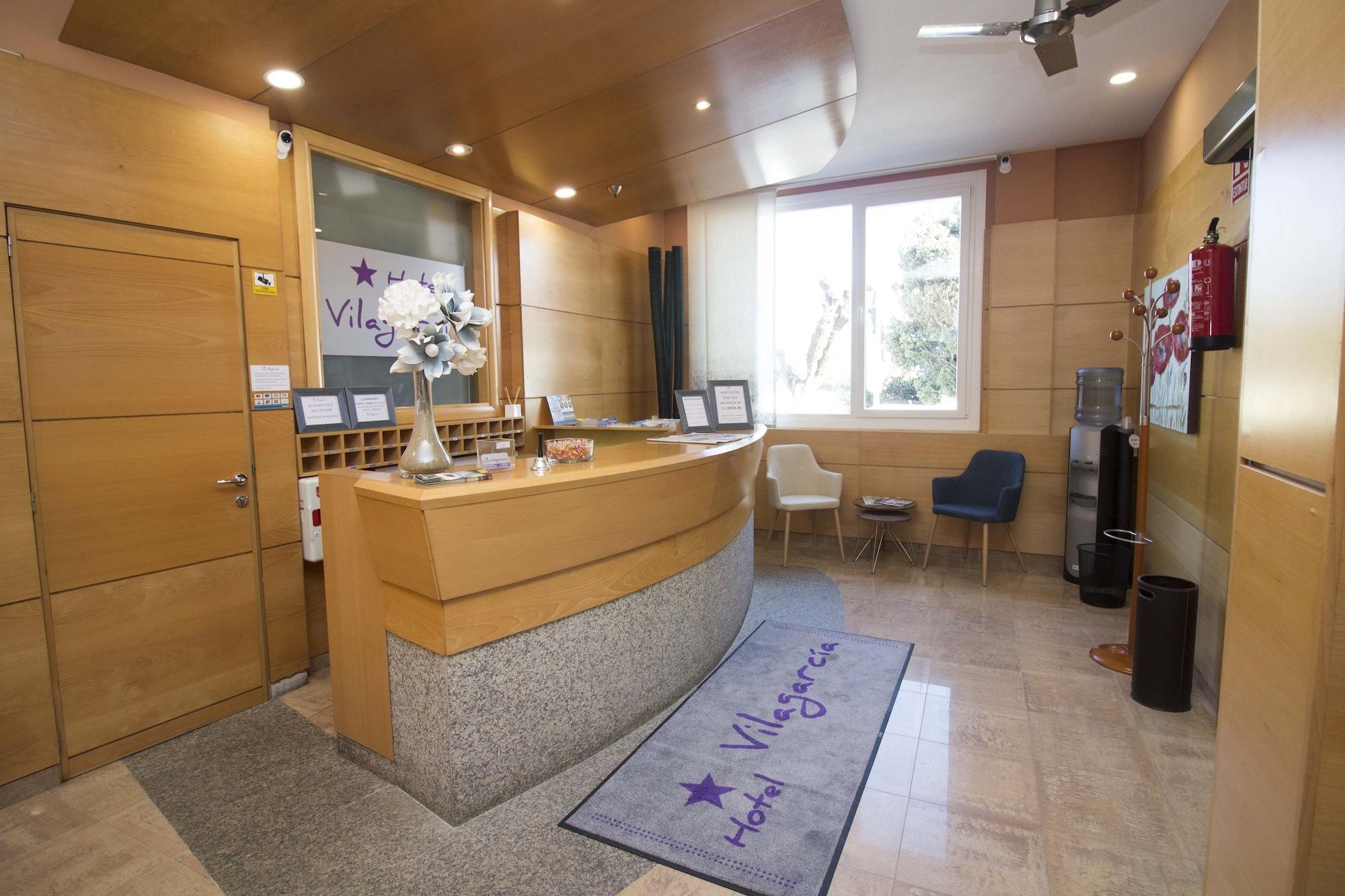 Vista Lobby Hotel Vilagarcia