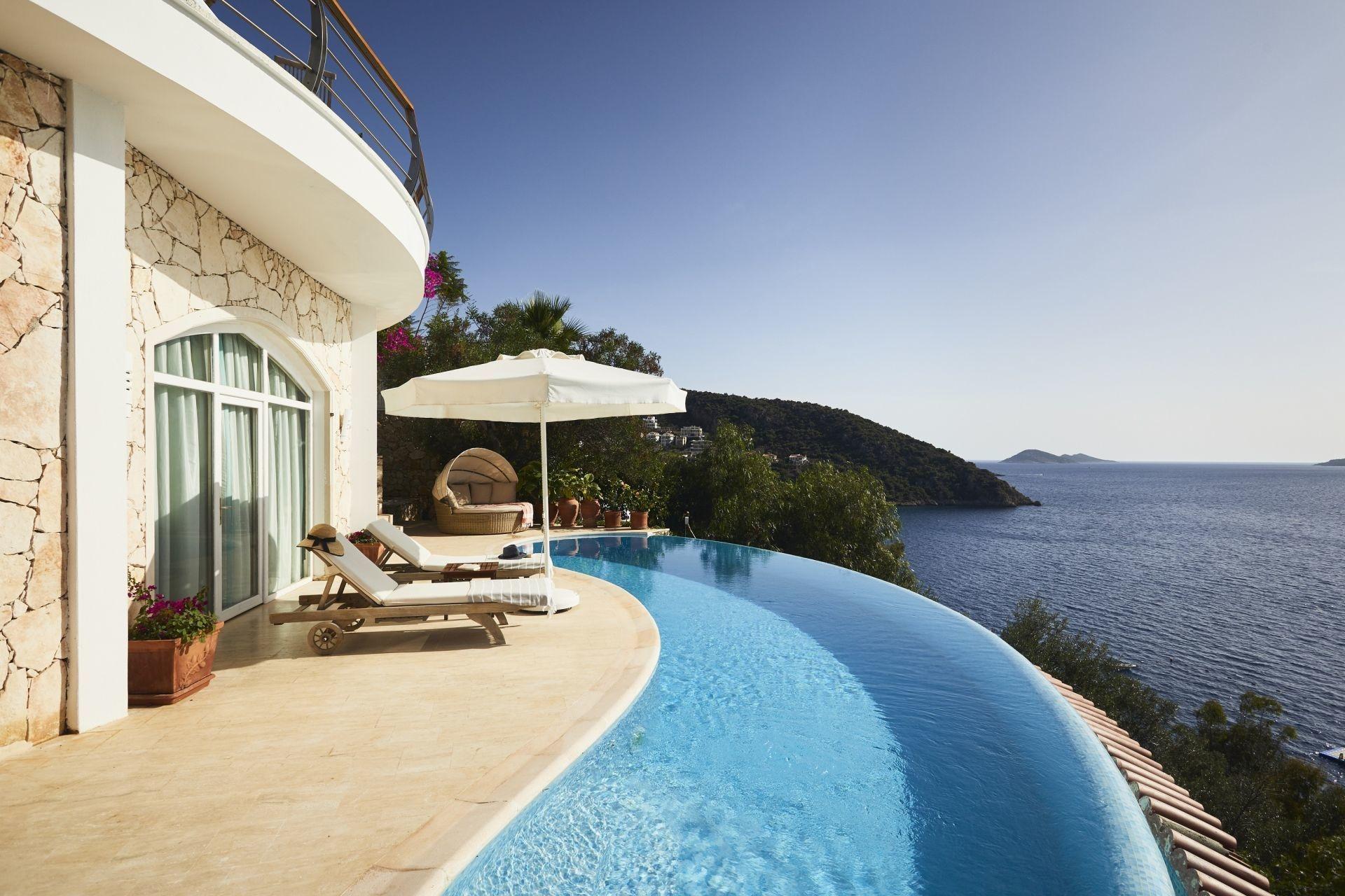 Vista Piscina Hotel Villa Mahal - Adults Only