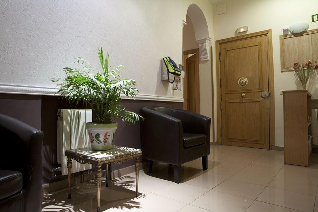 Vista Lobby Hostal Zabala