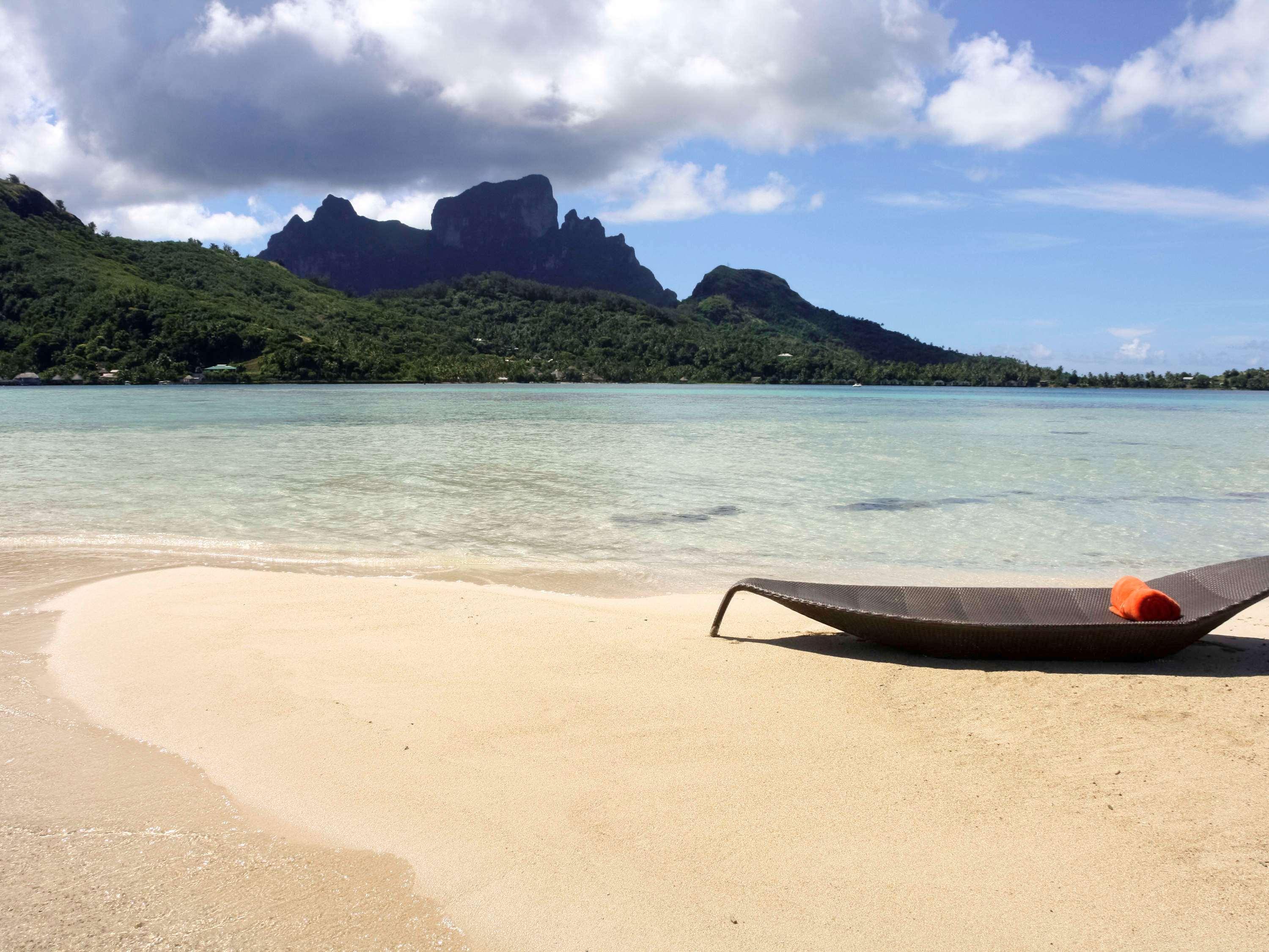 Vista Piscina Sofitel Bora Bora Private Island