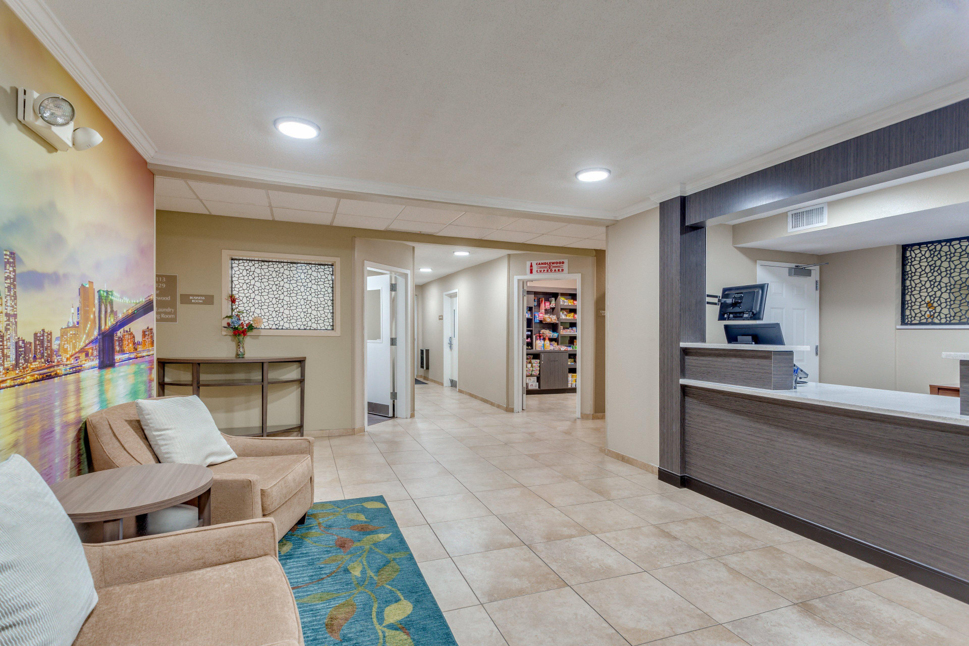 Vista Lobby Candlewood Suites Secaucus - Meadowlands by IHG