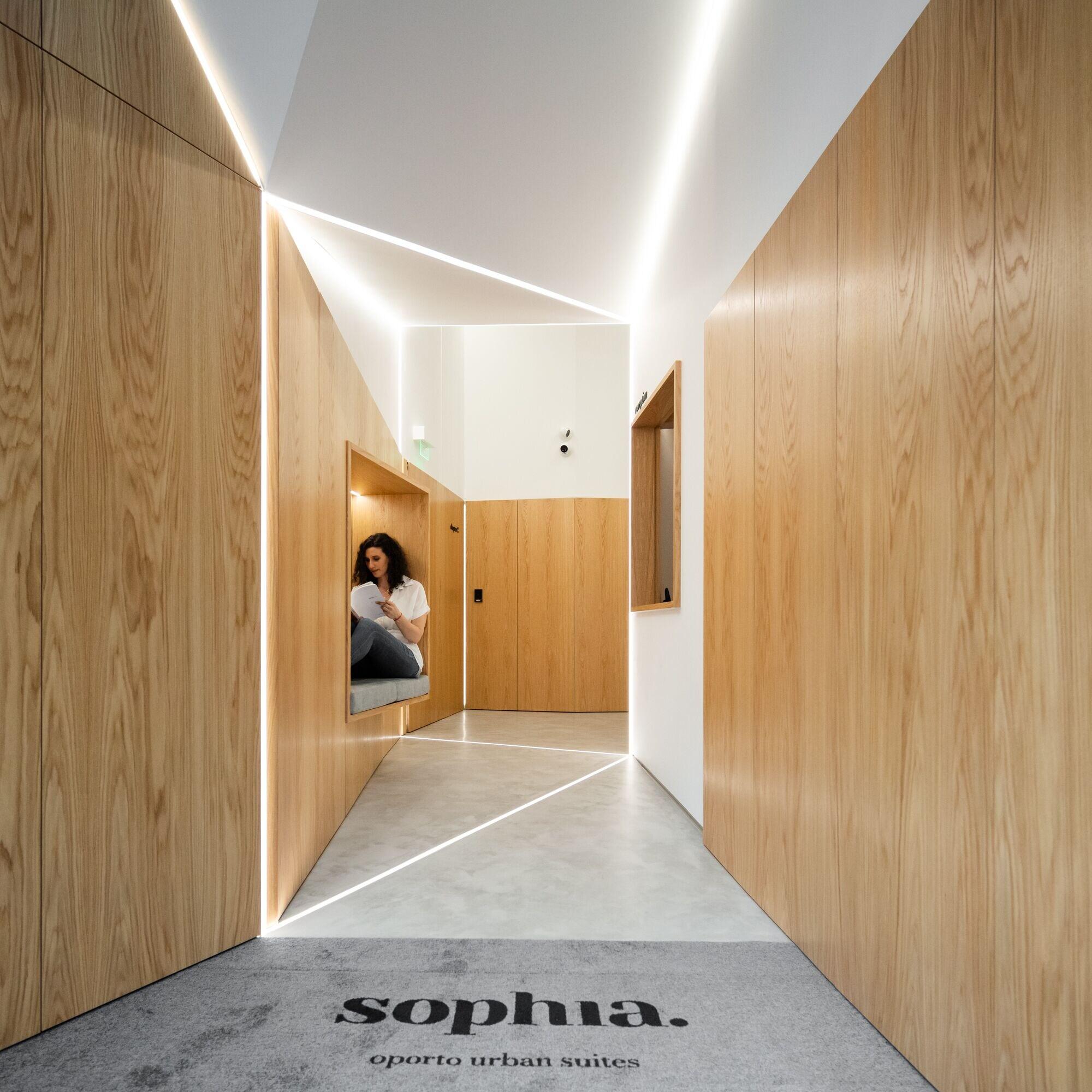 Vista Lobby Sophia Oporto Urban Suites