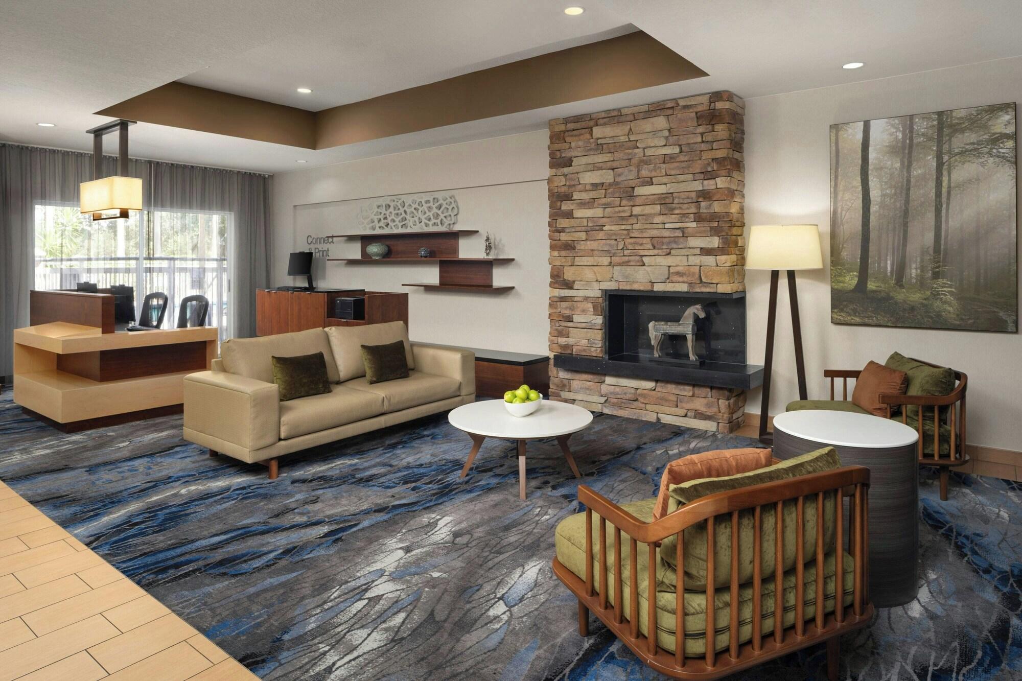 Vista Lobby Fairfield Inn By Marriott Orlando Airport