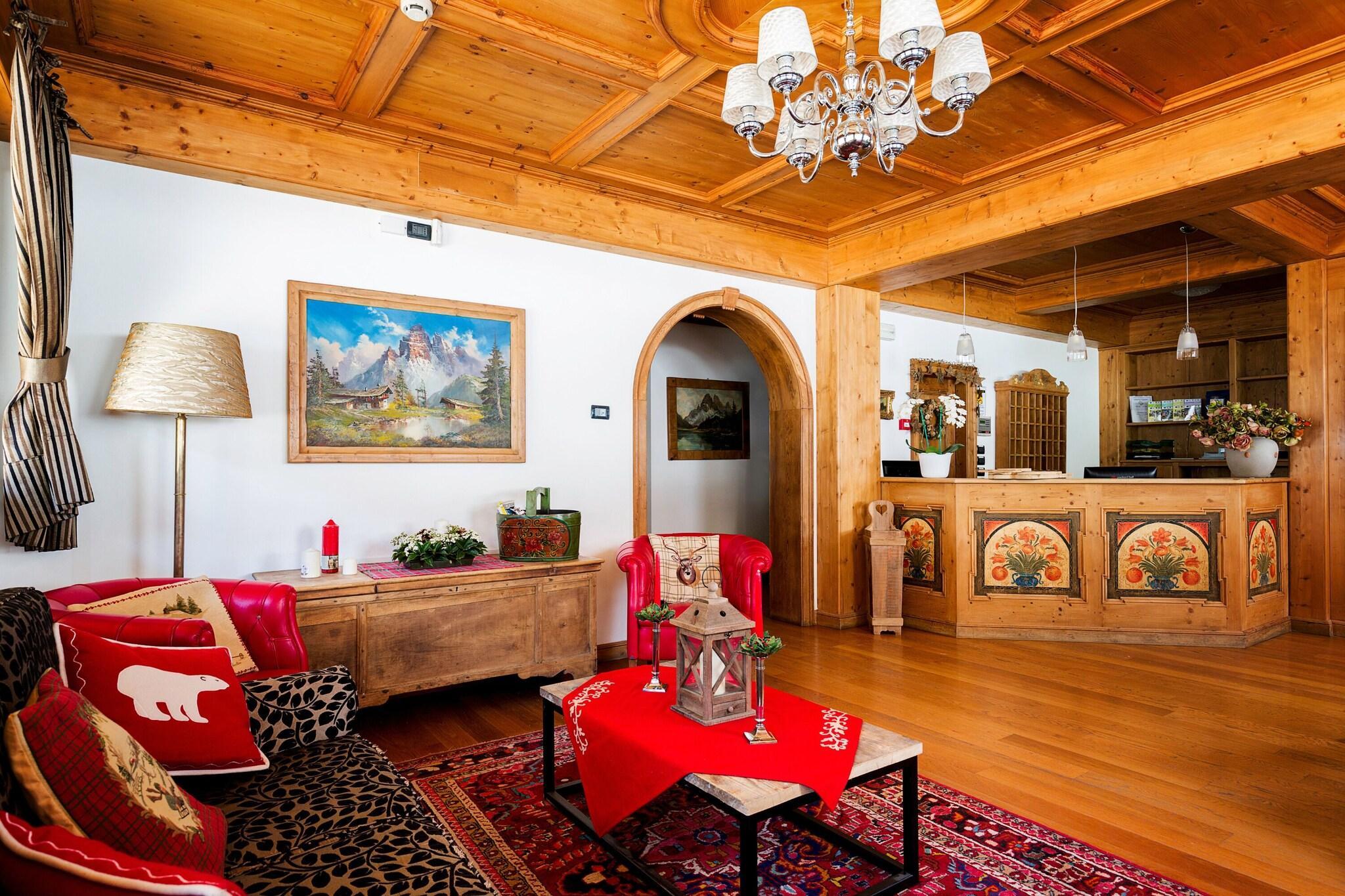 Vista Lobby Hotel Orso Grigio