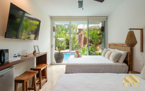 NHOA 107C Lux 1BR Condo Pool access in Aldea Zama - Hoteles cerca de Playa Las Palmas en Tulum