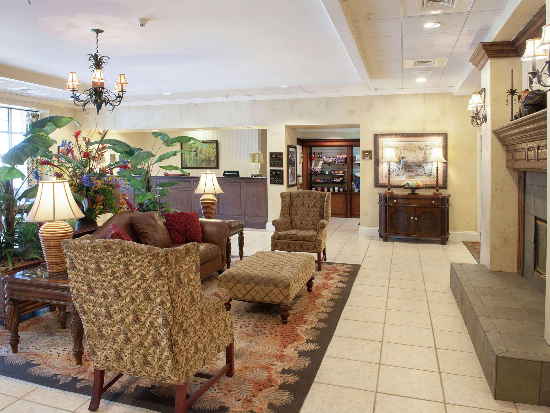 Vista Lobby Pensacola Suites Hotel