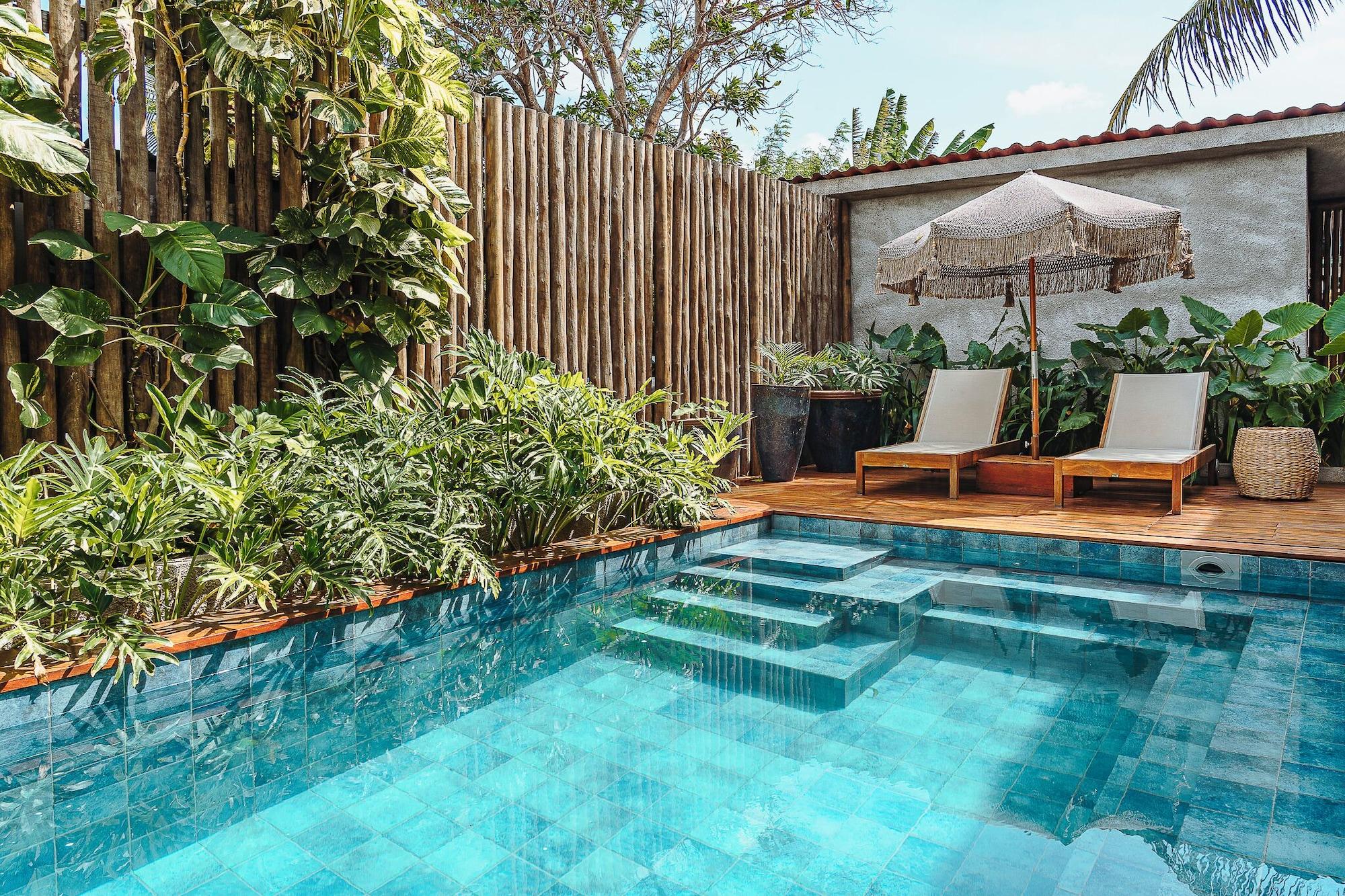 Vista Piscina Vila Sal Noronha