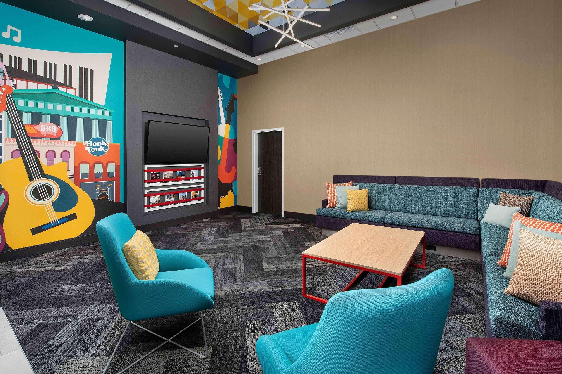 Vista Lobby Tru by Hilton Nashville Downtown Convention Center