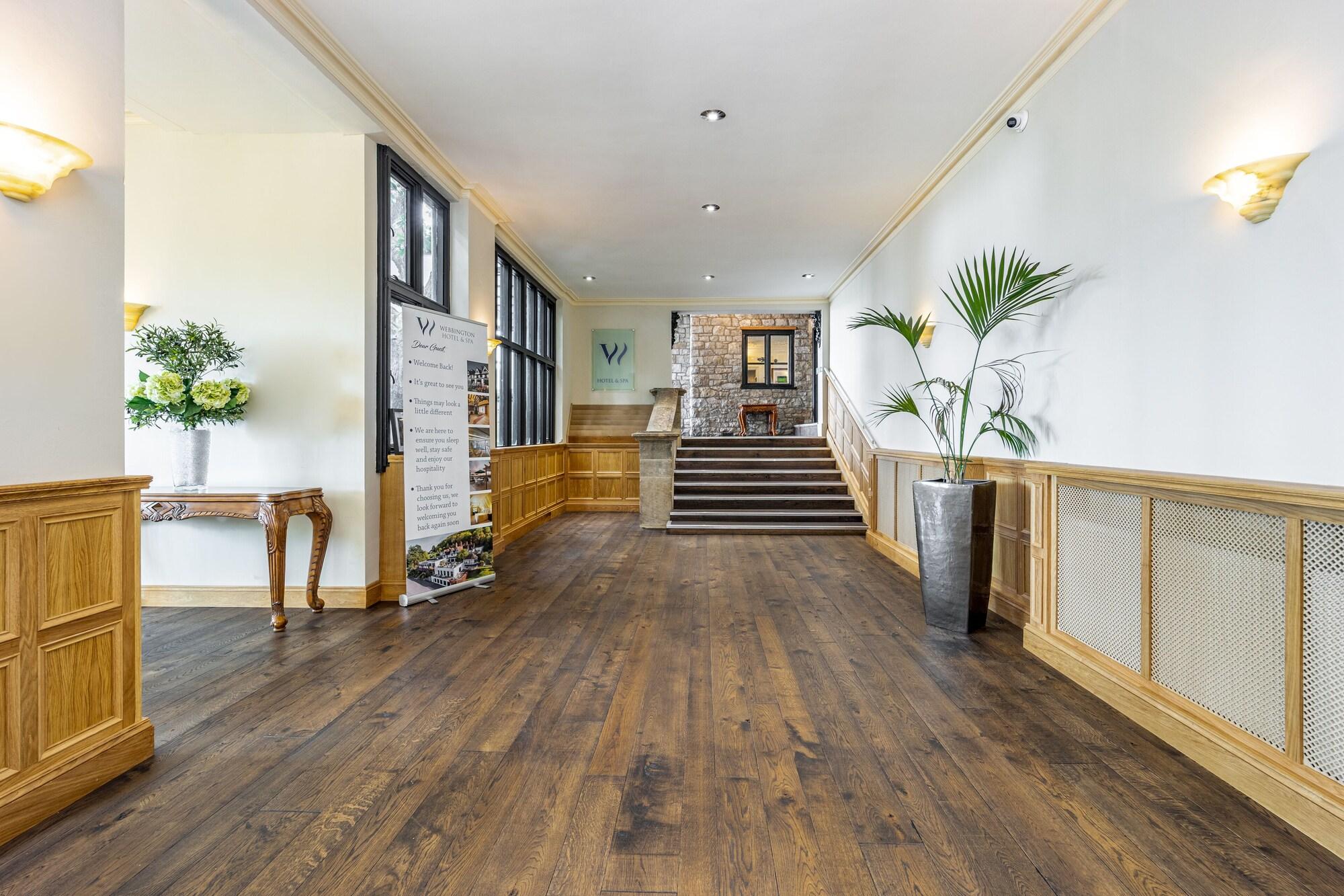 Vista Lobby Best Western Webbington Hotel & Spa