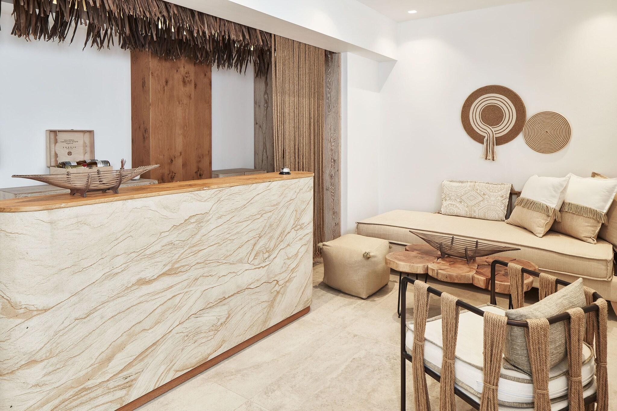 Vista Lobby Volcano Luxury Suites Milos - Adults Only