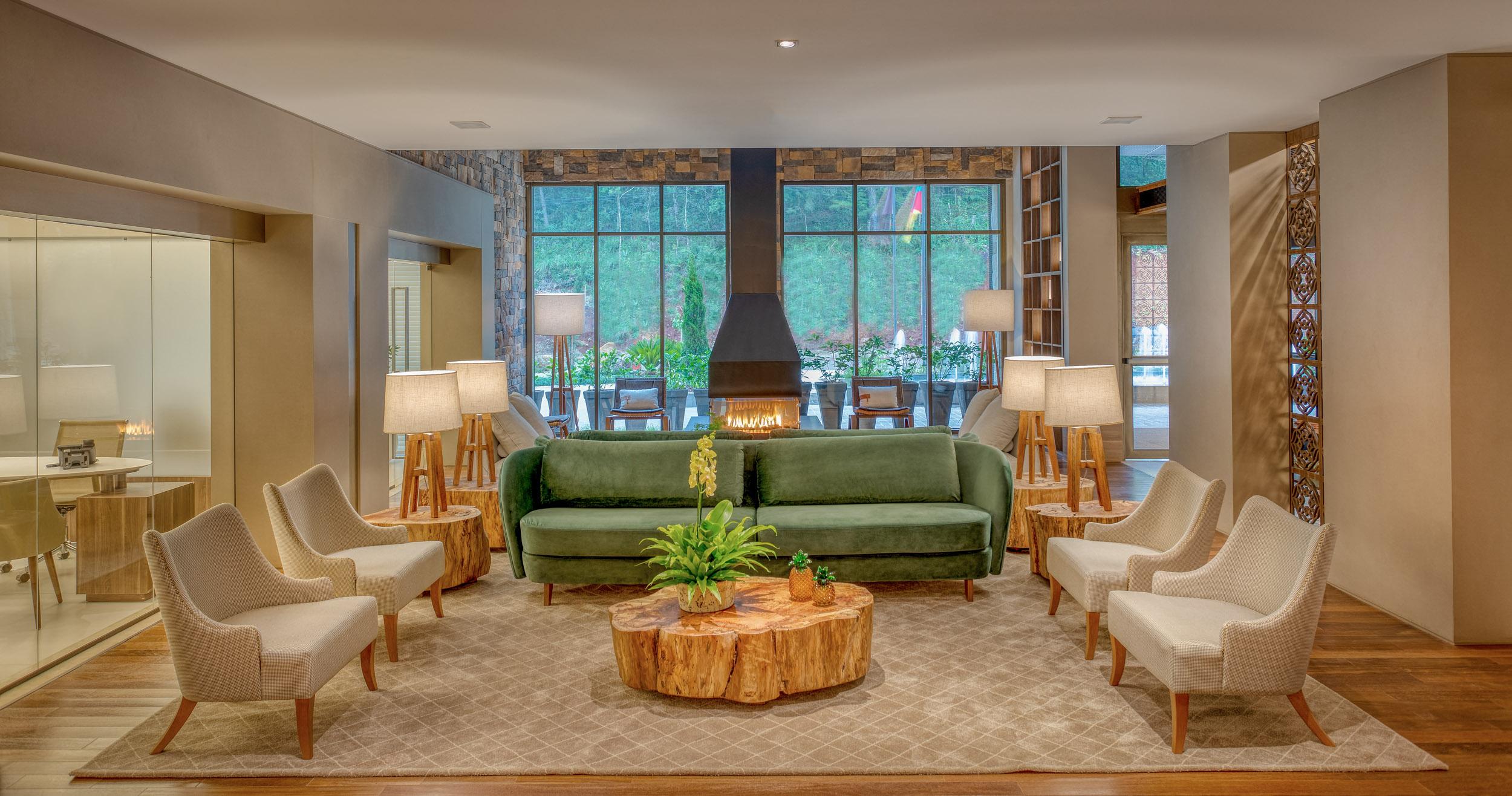 Vista Lobby Wyndham Gramado Termas Resort & Spa