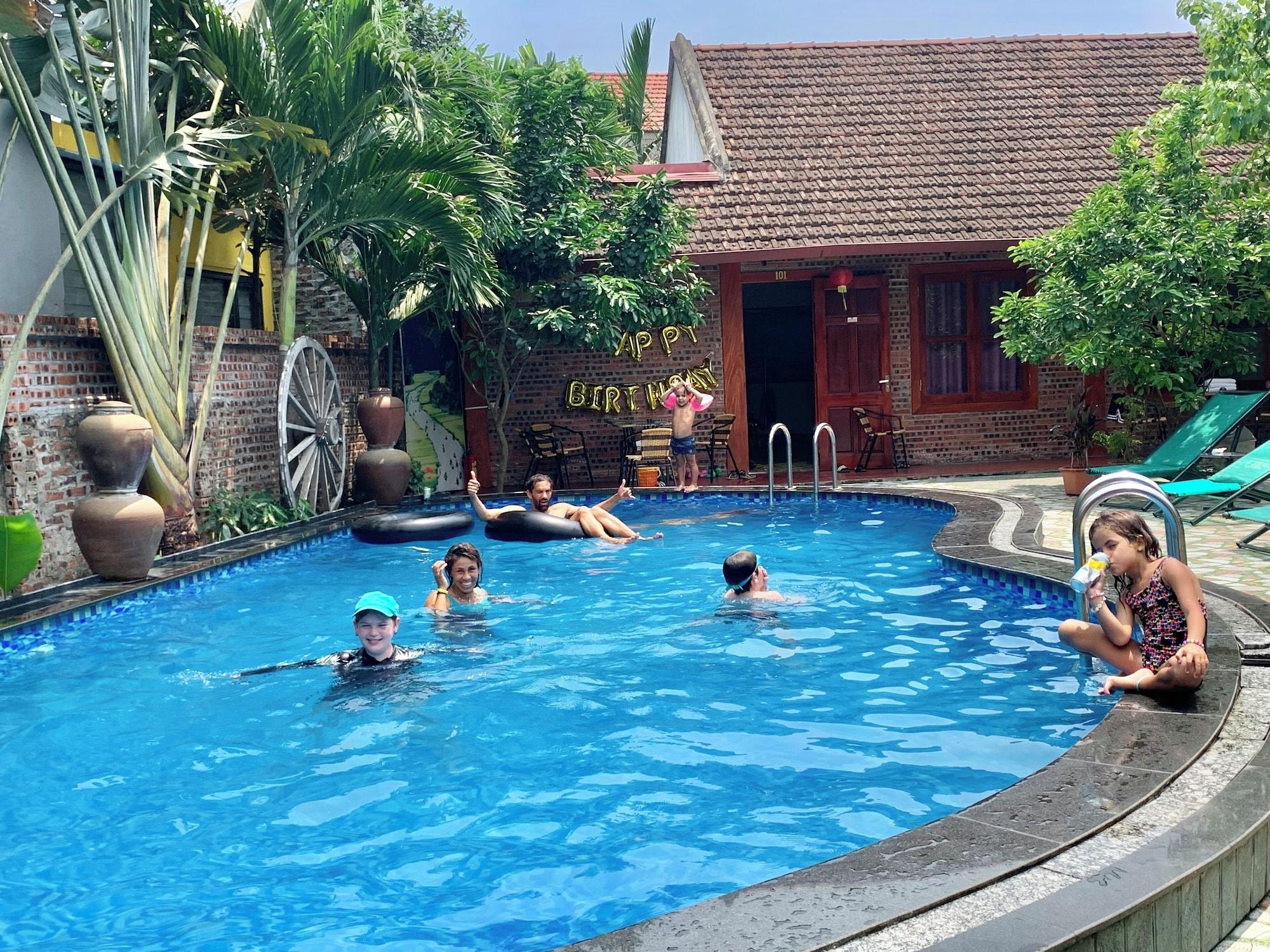 Vista da fachada Thanh Dat Homestay