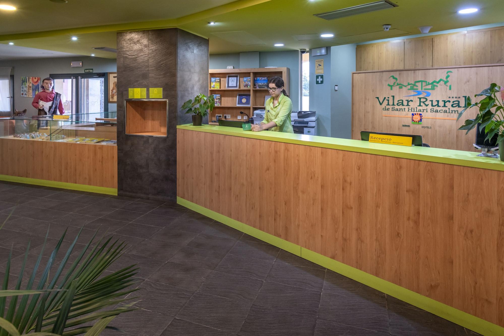 Vista Lobby Vilar Rural de Sant Hilari by Serhs Hotels