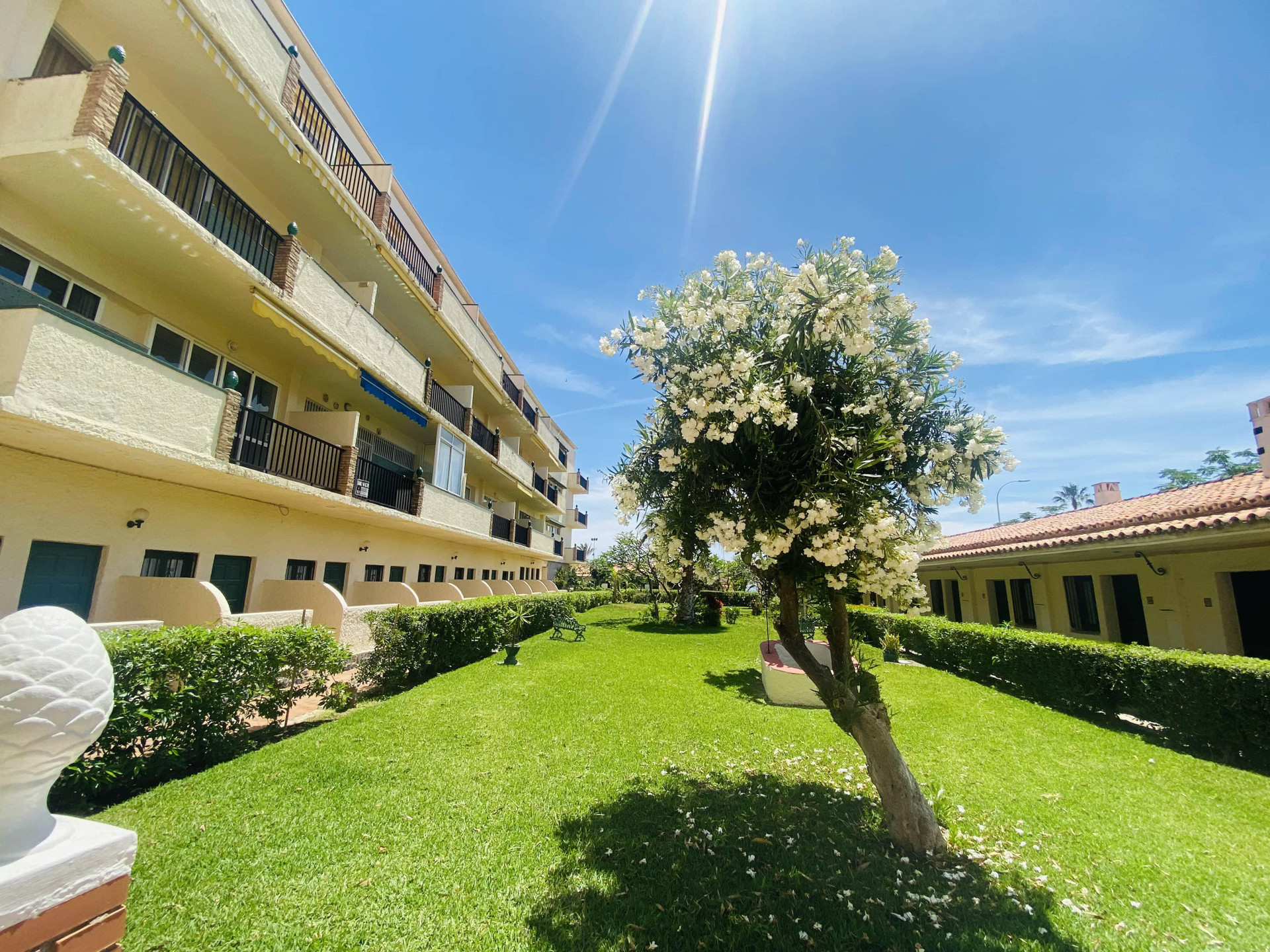 Vista Exterior Hotel Los Jazmines