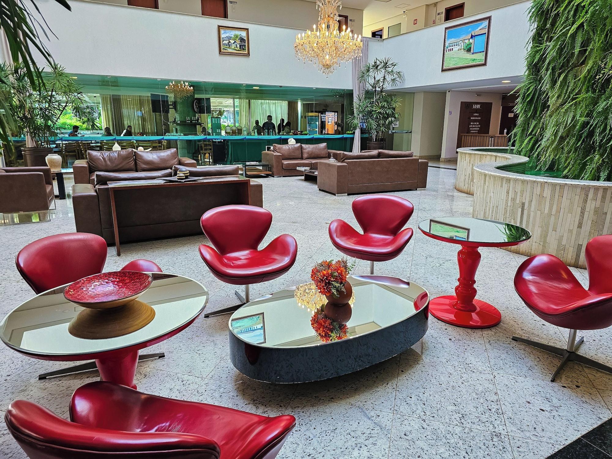 Vista Lobby Paracatu Plaza Hotel